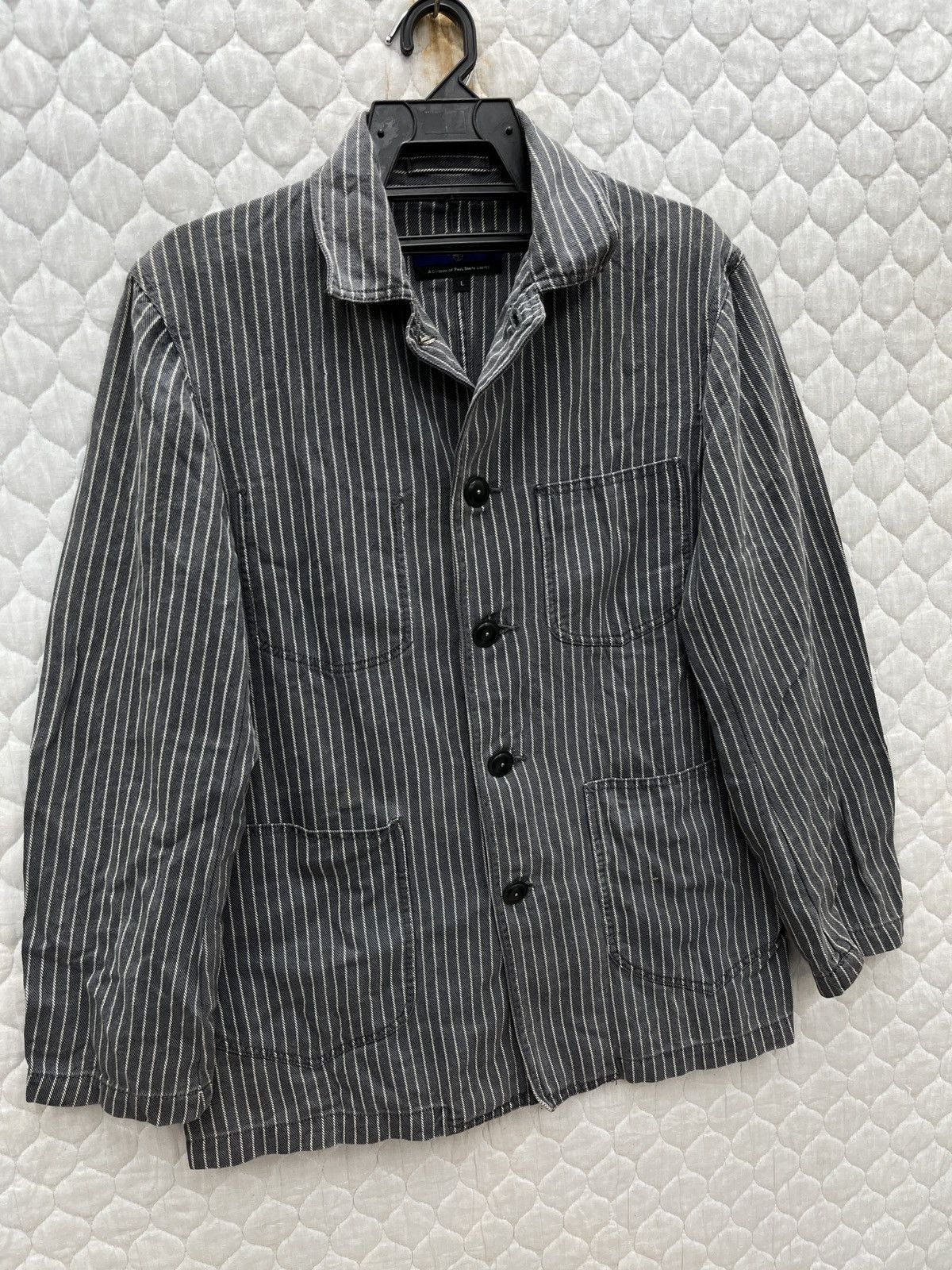 Paul Smith 🔥🔥🔥STEALS VTG R NEWBOLD PAUL SMITH HICKORY CHORE JACKET Size US S / EU 44-46 / 1 - 3 Thumbnail