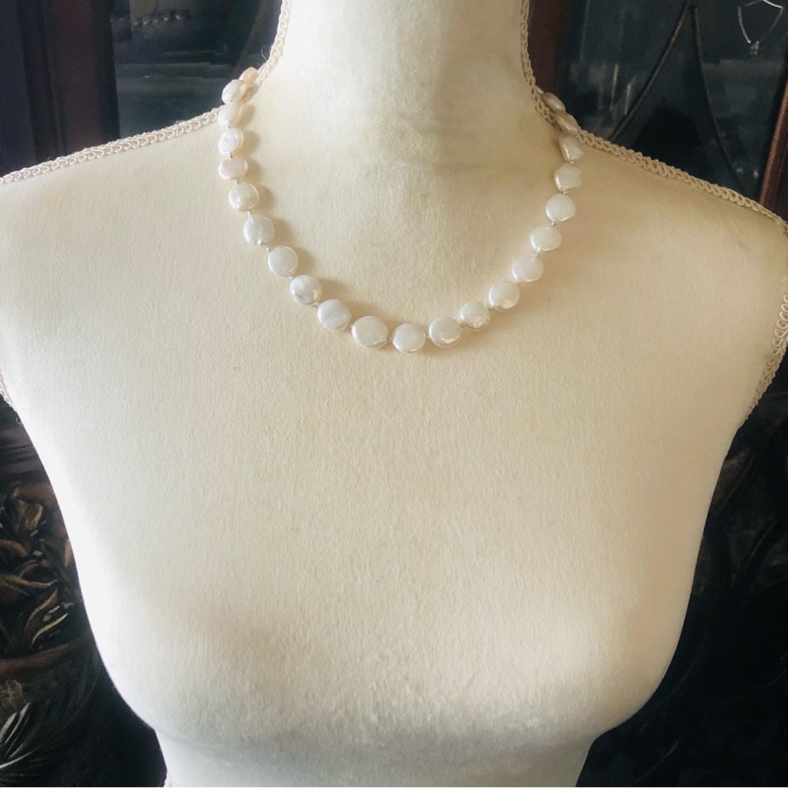 Handmade Handcrafted genuine baroque pearl necklace Size ONE SIZE - 5 Thumbnail