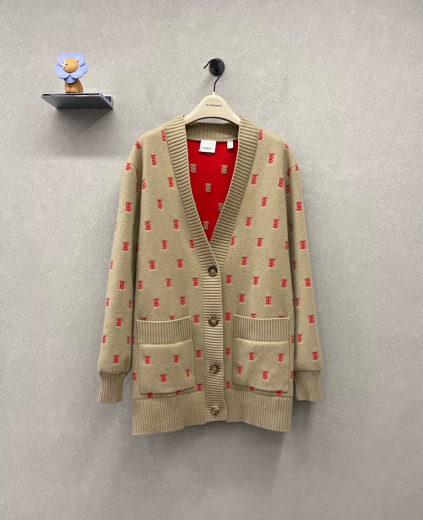 Burberry Burberry Wool Knit Cardigan Size US M / EU 48-50 / 2 - 1 Thumbnail