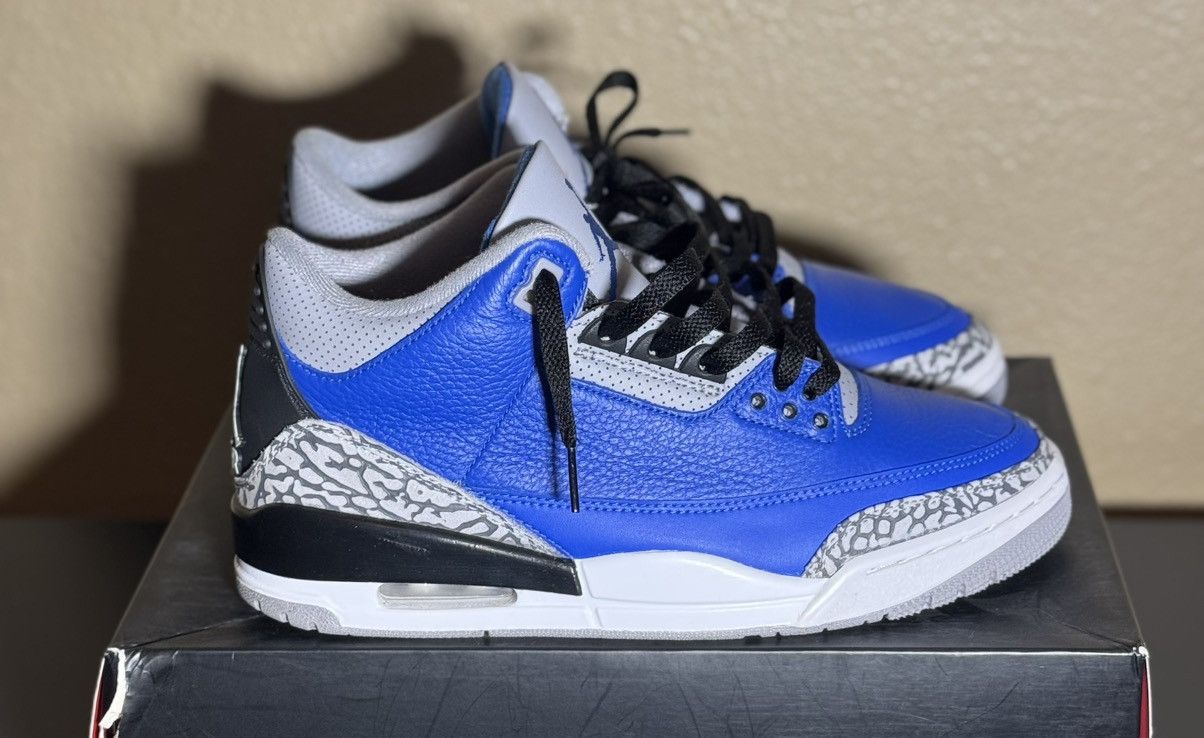 Jordan Brand Jordan 3 Varsity Royal Size US 9 / EU 42 - 3 Thumbnail