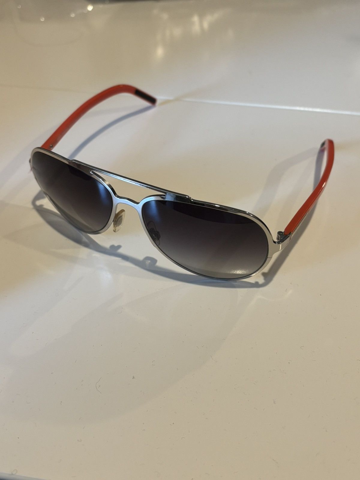 Dolce & Gabbana Dolce & Gabbana Aviator Sunglasses Ombré Lenses Orange Size ONE SIZE - 2 Thumbnail