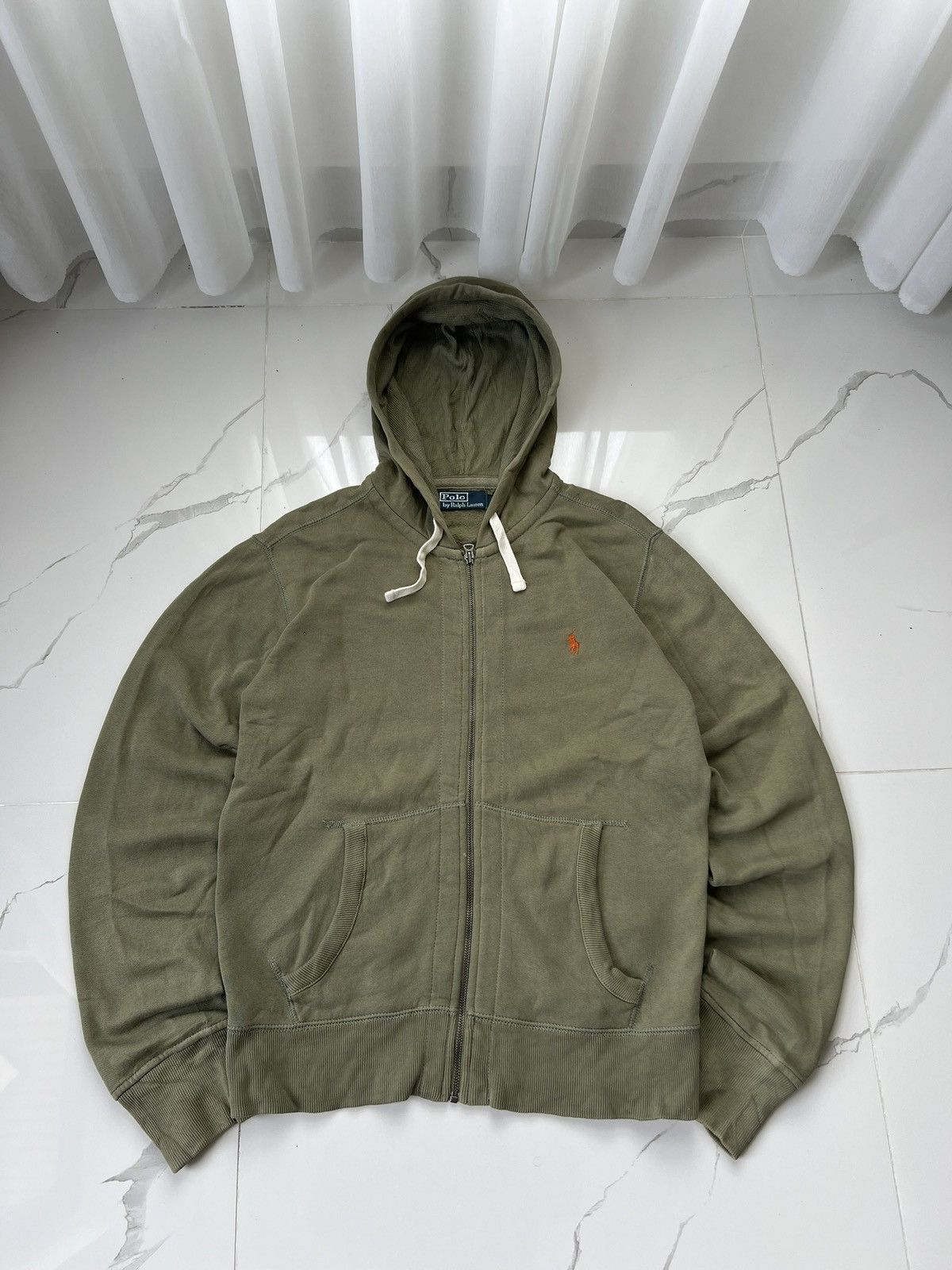 Polo Ralph Lauren × Vintage 00’s POLO RALPH LAUREN ZIP HOODIE Y2K RARE RETRO OLD MONEY Size US M / EU 48-50 / 2 - 1 Thumbnail