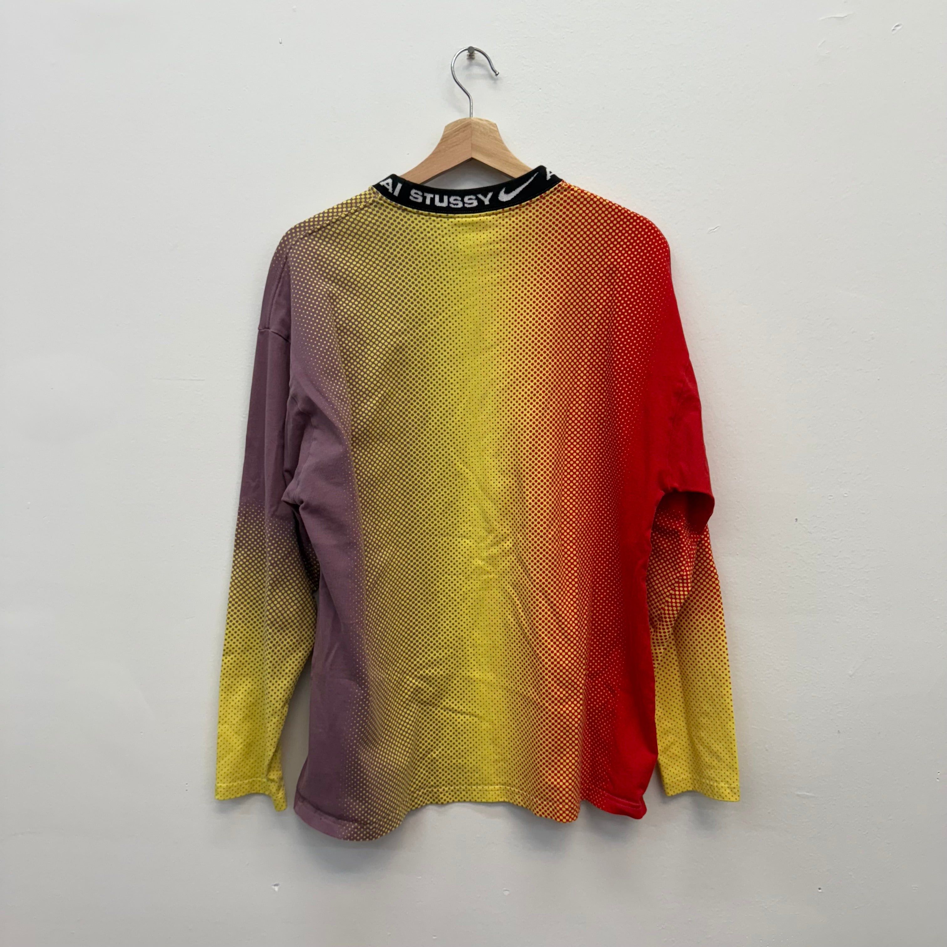 Nike × Stussy Nike x Stussy Multicolor NRG FL Longsleeve Shirt - Size M Size US M / EU 48-50 / 2 - 2 Thumbnail