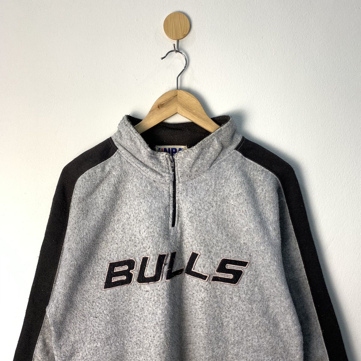 NBA Vintage 90s Chicago Bulls NBA Black Sweatshirt Large Size US L / EU 52-54 / 3 - 5 Thumbnail