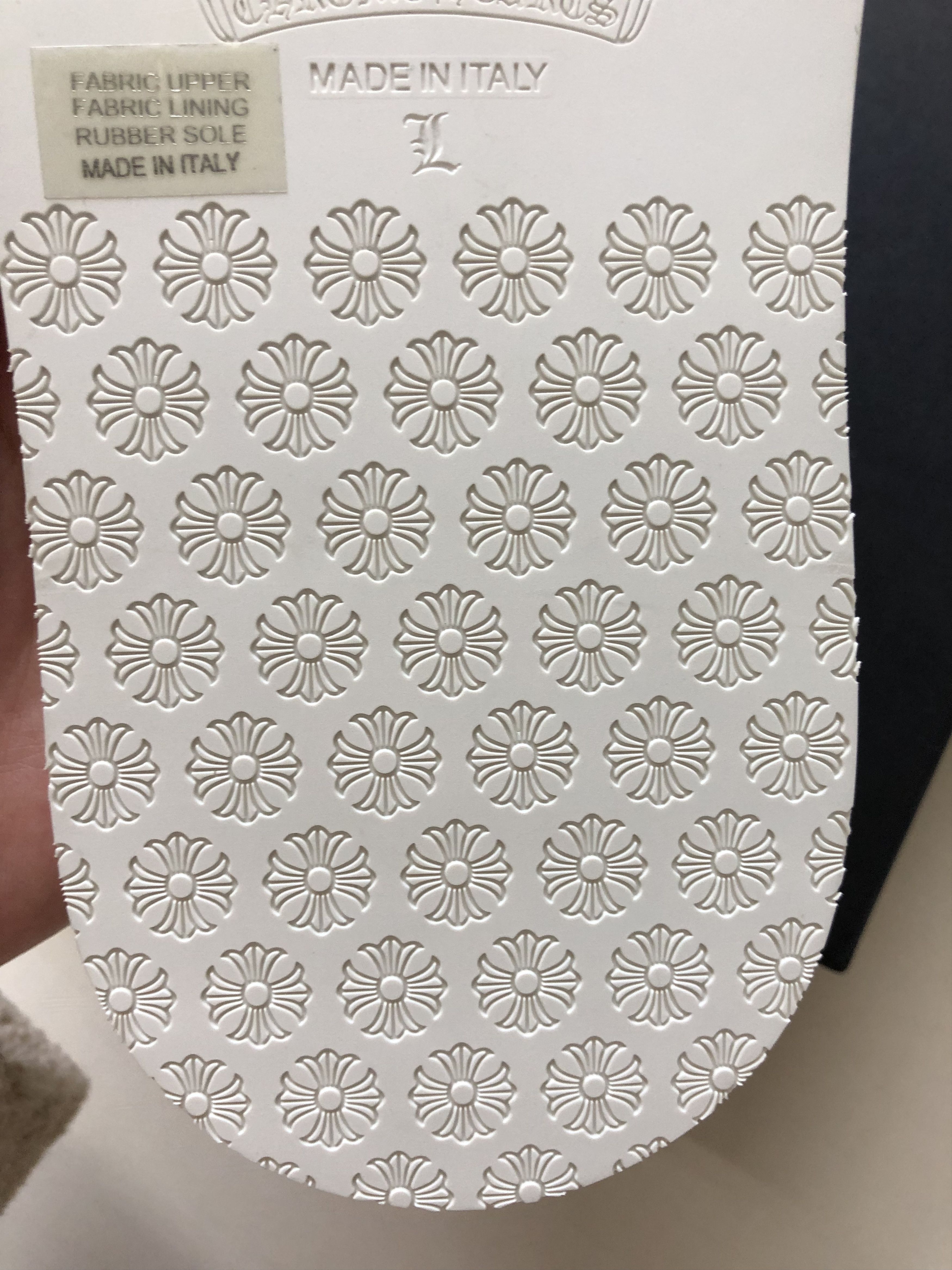 Chrome Hearts Chrome Hearts Horseshoe Embroidered White Slippers Size US 12.5 / EU 45-46 - 11 Thumbnail