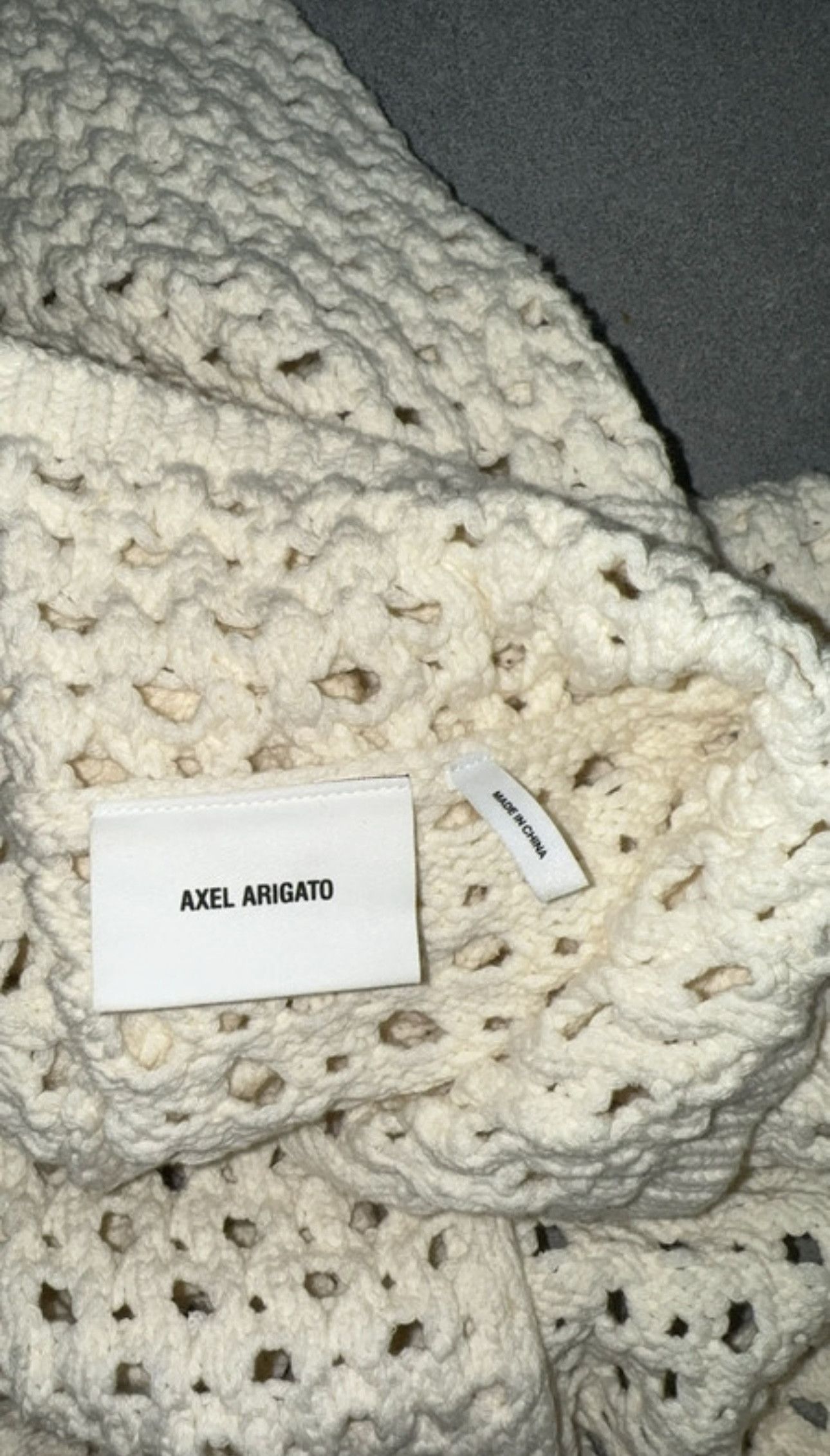 Axel Arigato Mesh Shirt Franco Size US L / EU 52-54 / 3 - 3 Thumbnail