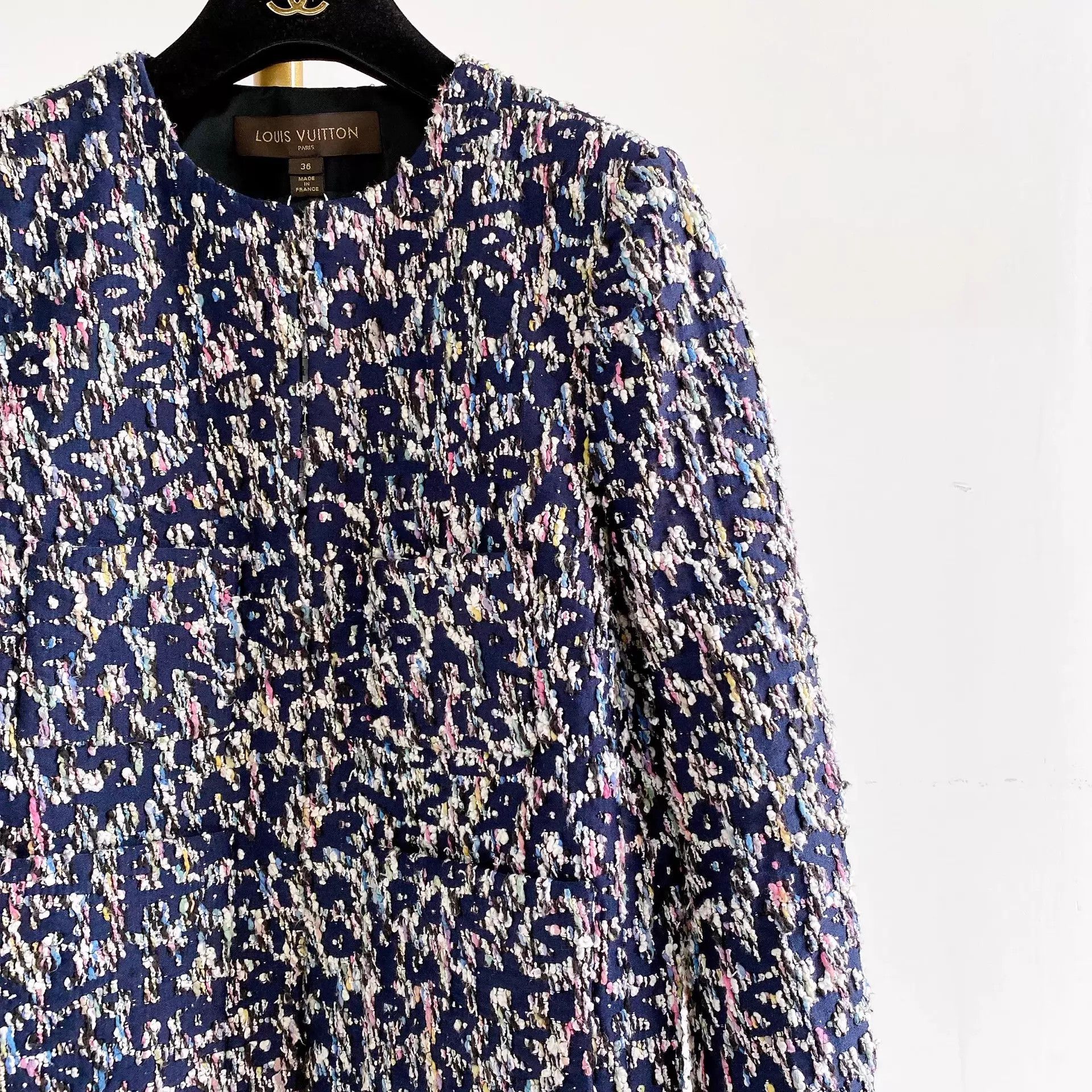 Louis Vuitton Louis Vuitton tweed jacket 36 Size XS / US 0-2 / IT 36-38 - 3 Thumbnail