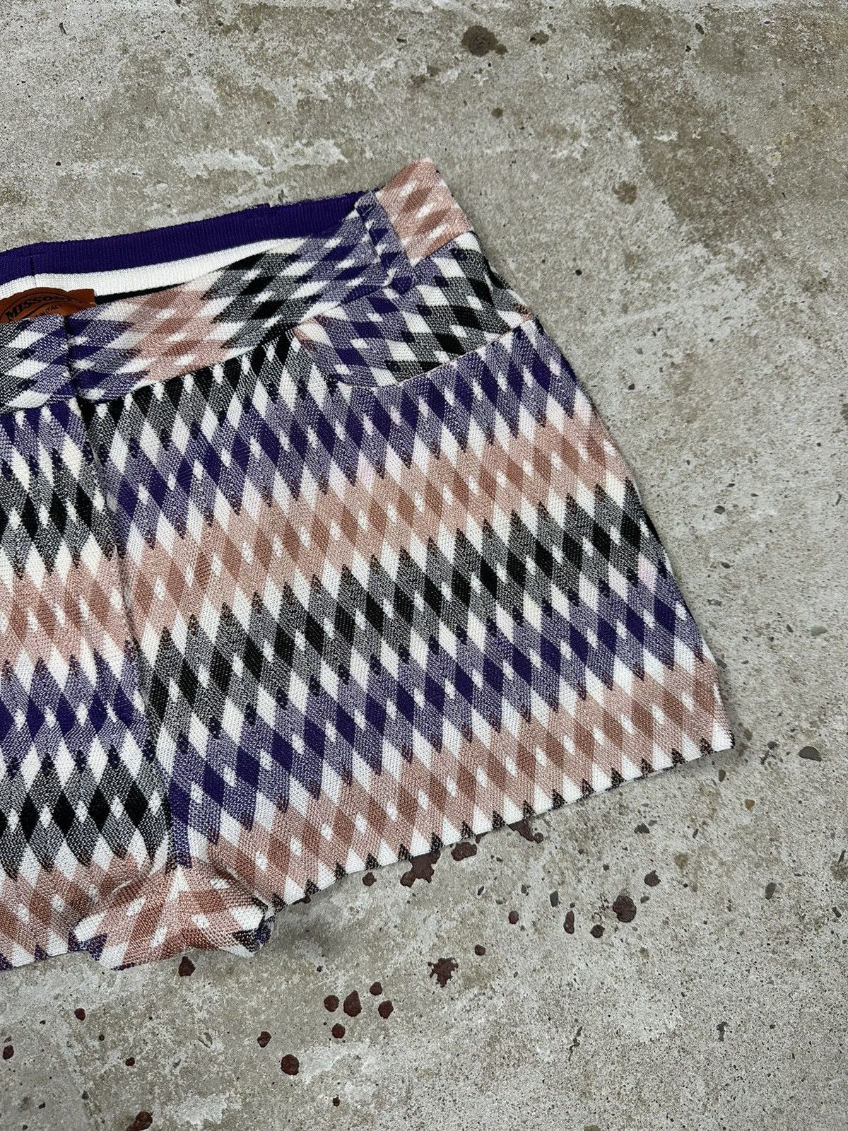 Missoni Missoni Geometric Viscose Shorts Size 27" / US 4 / IT 40 - 4 Thumbnail