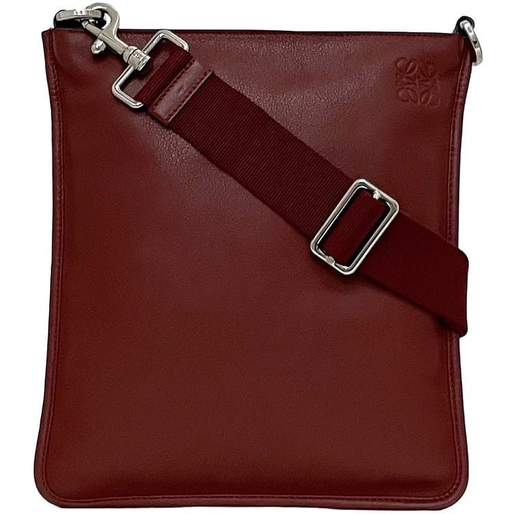Loewe LOEWE Shoulder Bag Red Leather Size ONE SIZE - 1 Thumbnail