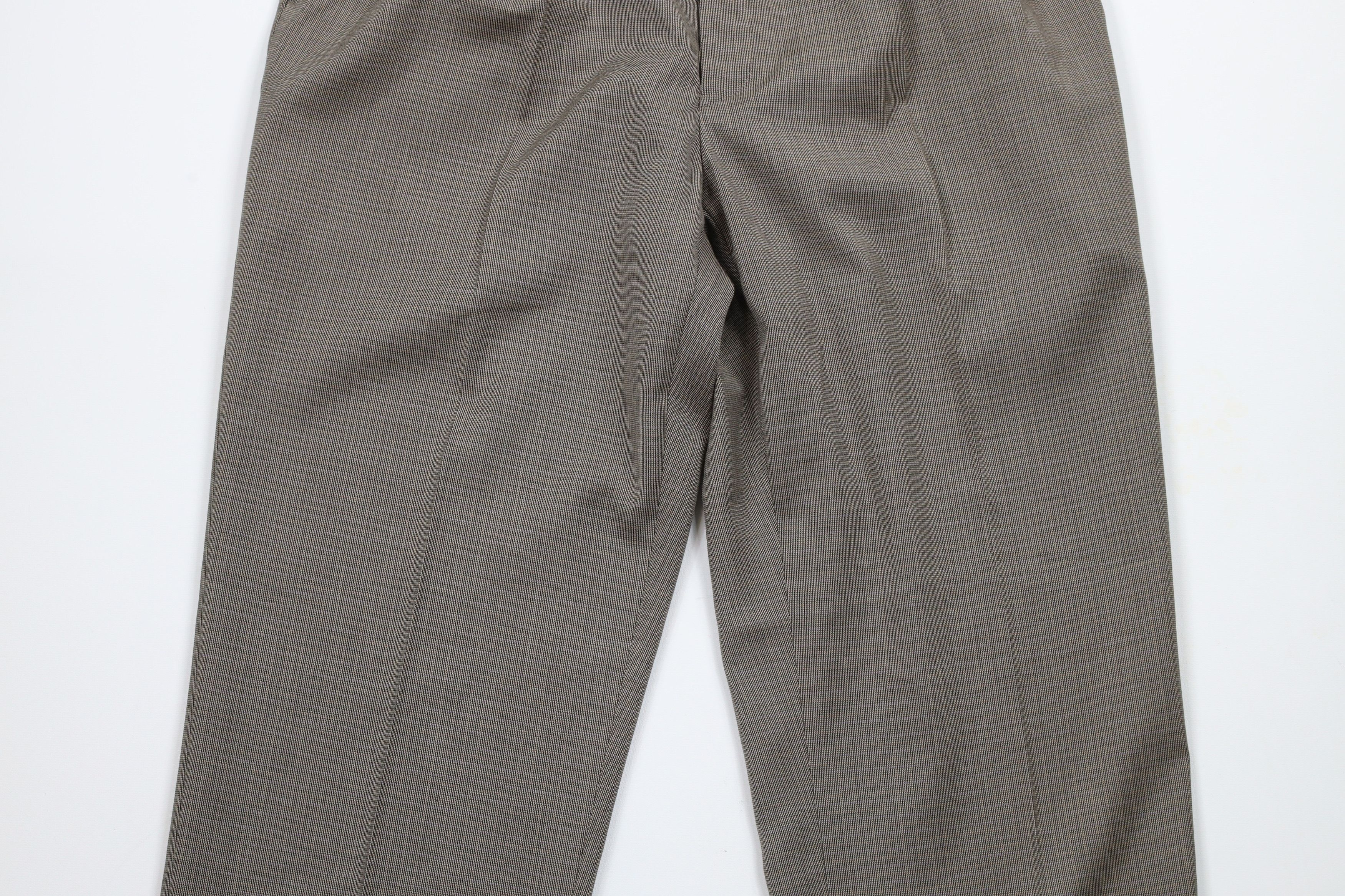 Ralph Lauren × Vintage Vintage 90s Ralph Lauren Cuffed Wide Leg Chino Pants Plaid Size US 34 / EU 50 - 3 Thumbnail