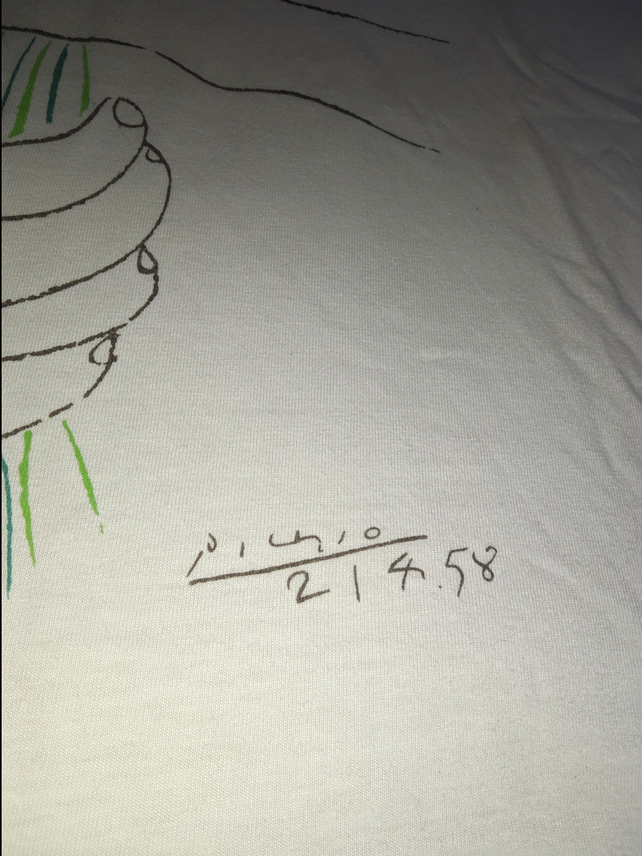 Fuck Art, Make Tees 🌹 Vtg Pablo Picasso M ,Van Gogh Andy Warhol Keith haring Size US M / EU 48-50 / 2 - 6 Thumbnail