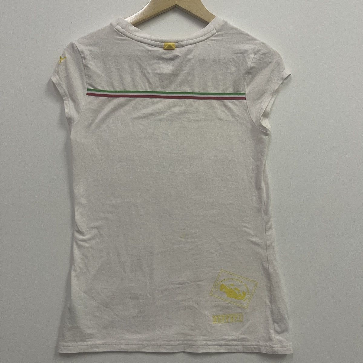Ferrari × Puma Puma X Ferrari White Shirt Women Size M / US 6-8 / IT 42-44 - 6 Thumbnail