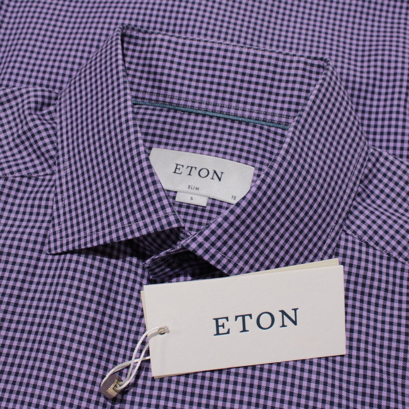 Eton Eton New with tags Shirt Size S US In Purple Size US S / EU 44-46 / 1 - 1 Thumbnail