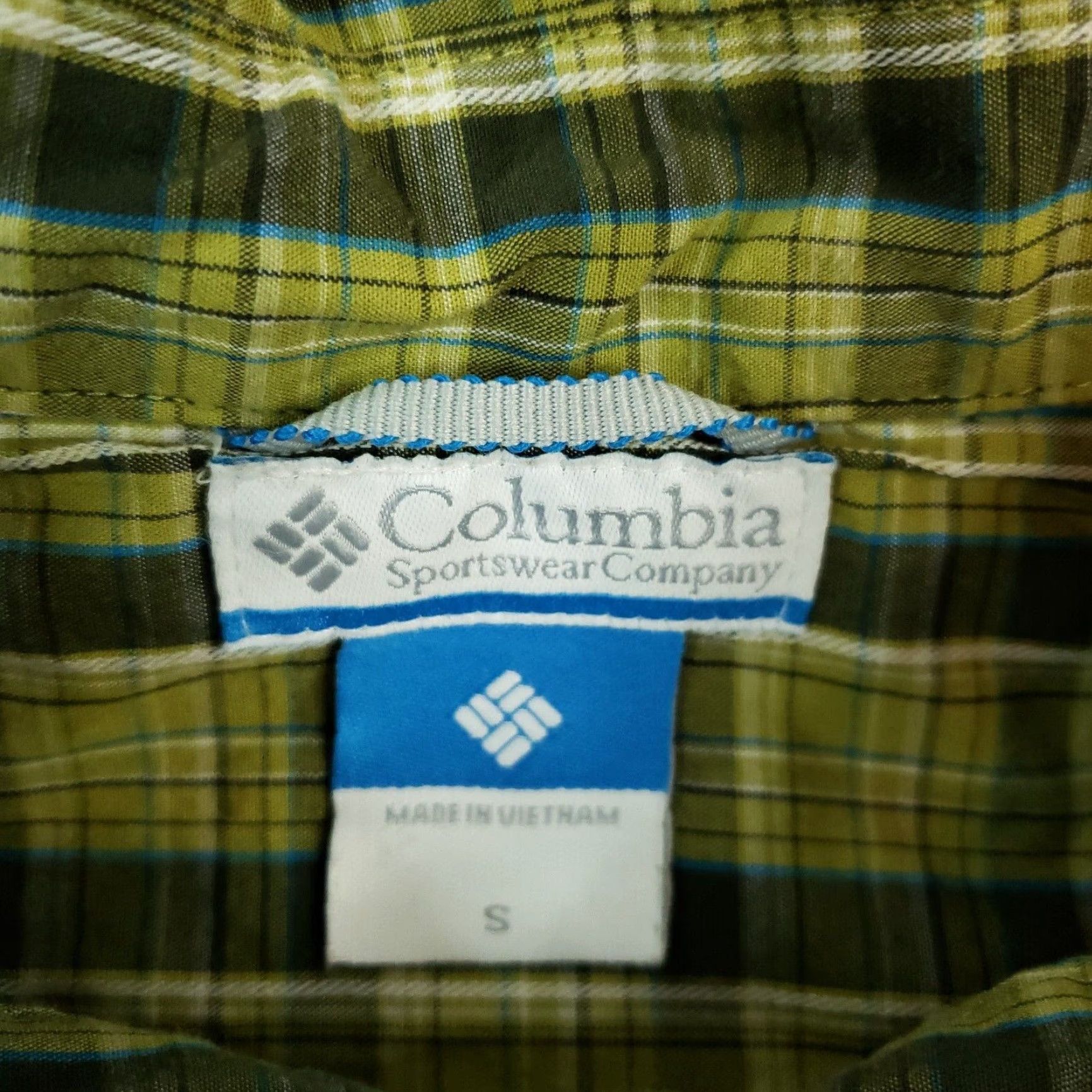 Vintage Columbia Plaid Button-Up Long Sleeve Shirt Mens Small Green Black Size US M / EU 48-50 / 2 - 5 Thumbnail