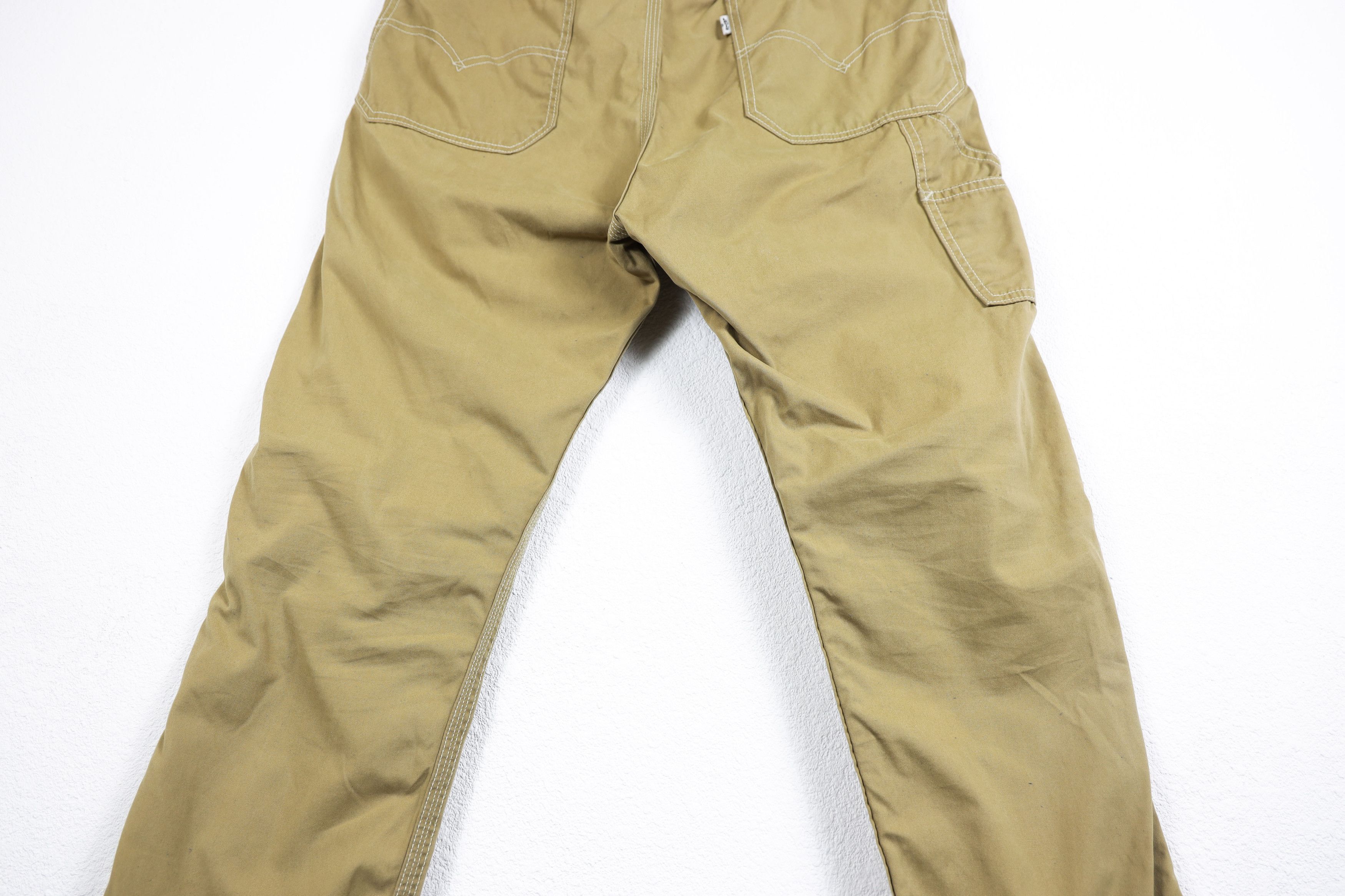 Levi's × Levi's Vintage Clothing Levis Beige Work Single Knee Carpenter Pants Trousers Size US 32 / EU 48 - 11 Thumbnail