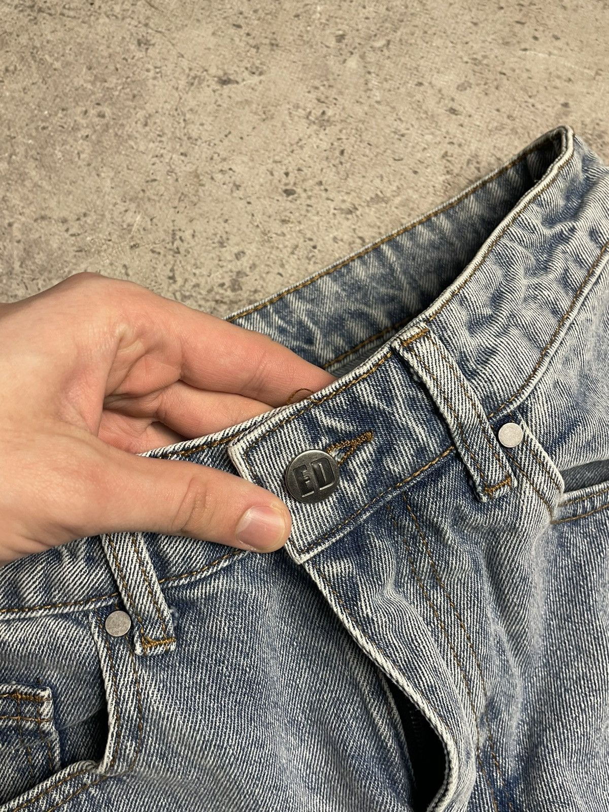 Ed Hardy Ed Hardy Urban Outfitters baggy jeans rap denim pants Size US 30 / EU 46 - 11 Thumbnail