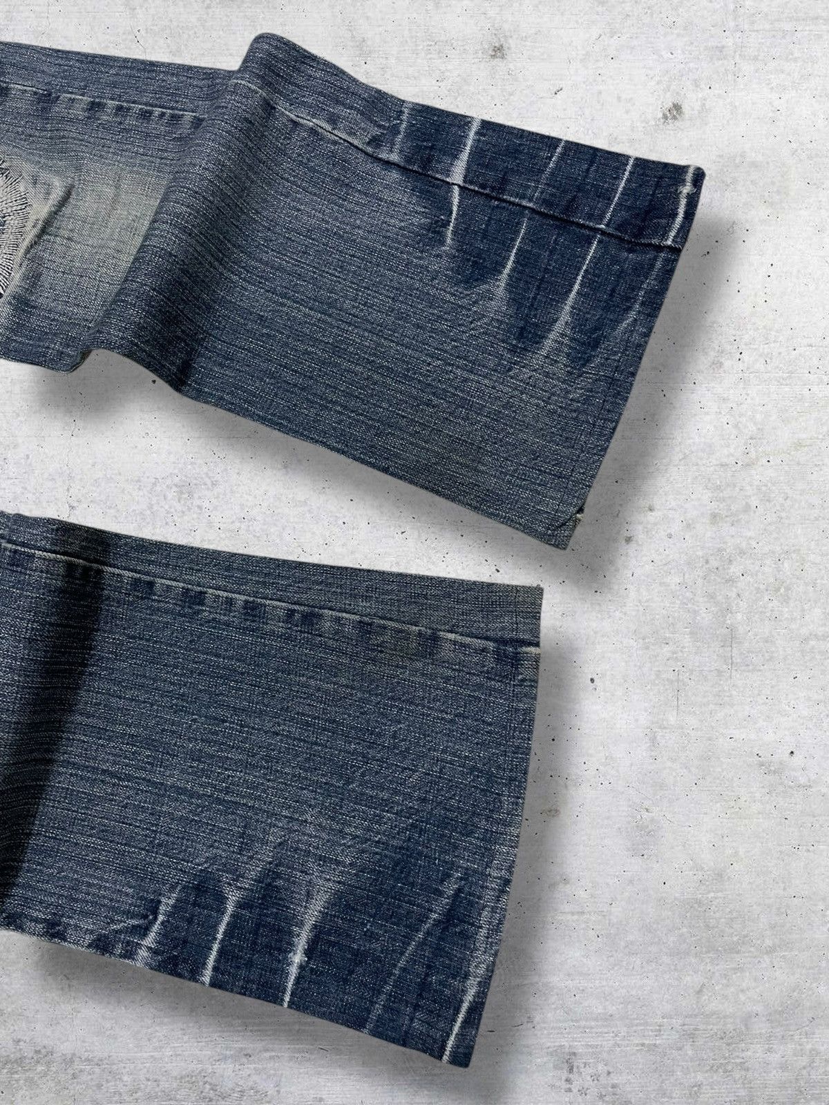 Hysteric Glamour CAMEL ROAD 90S OG JAPAN DESIGNER PATCHWORK DISTRESSED DENIM Size US 31 - 5 Thumbnail