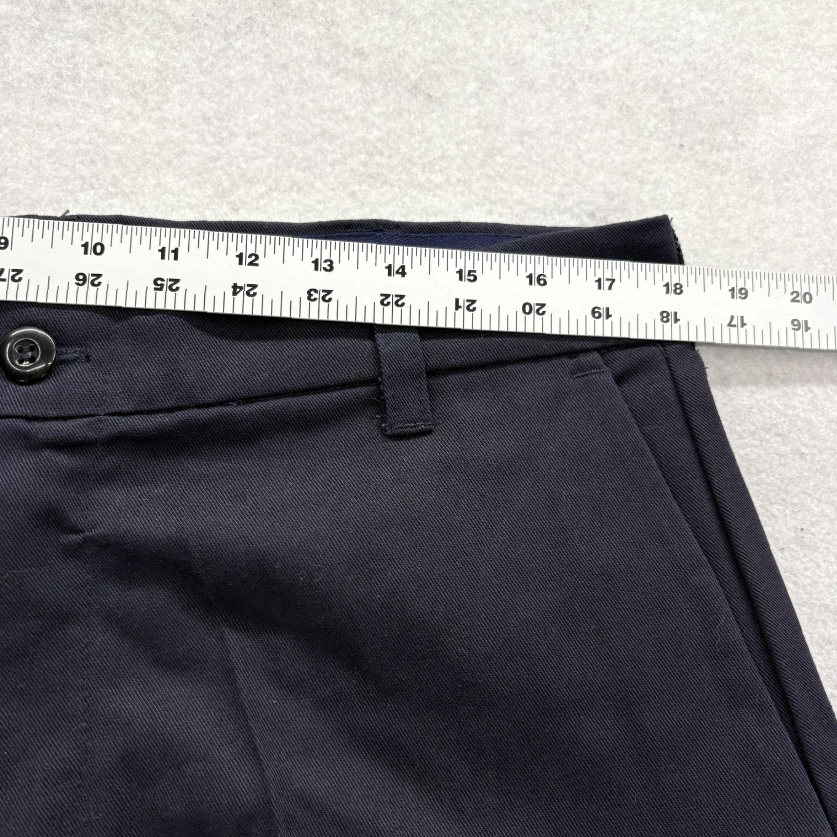 Vintage Fyrban Flame Resistant Work Pants Mens 36 Blue Indura Ultra Soft FR HRC2 NWT Pants Mens Blue 36 Flame-Resistant Workwear Chino Flat Front Pockets Logo Size US 36 / EU 52 - 7 Thumbnail