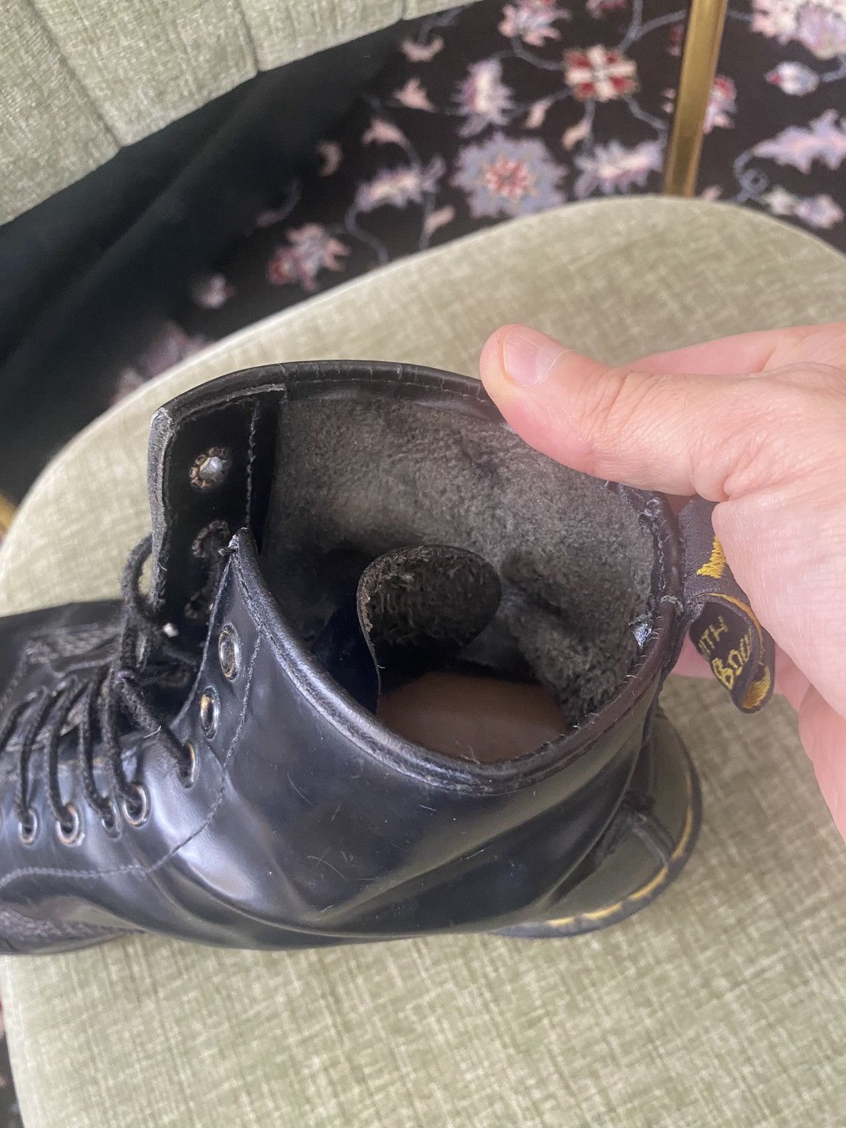 Dr. Martens Vintage- Dr. Martens- 8-Eye - Made in England - Black Sz 10 Size US 10 / EU 43 - 10 Thumbnail