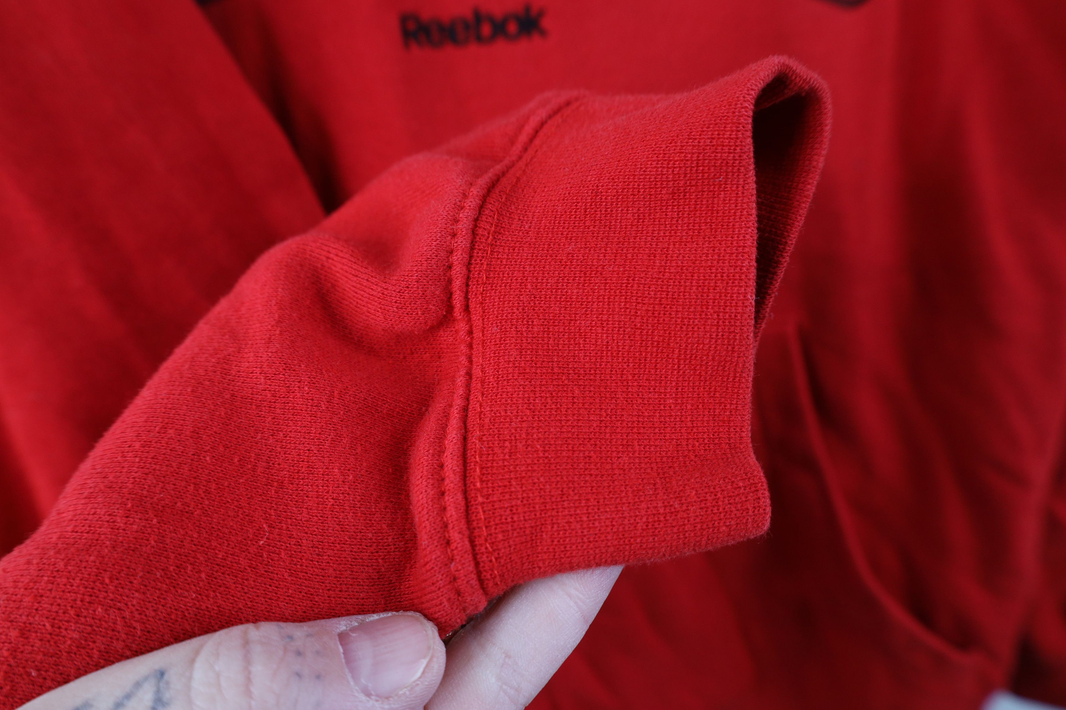 Reebok Vintage Reebok Detroit Red Wings Hockey Hoodie Sweatshirt Size US L / EU 52-54 / 3 - 8 Thumbnail