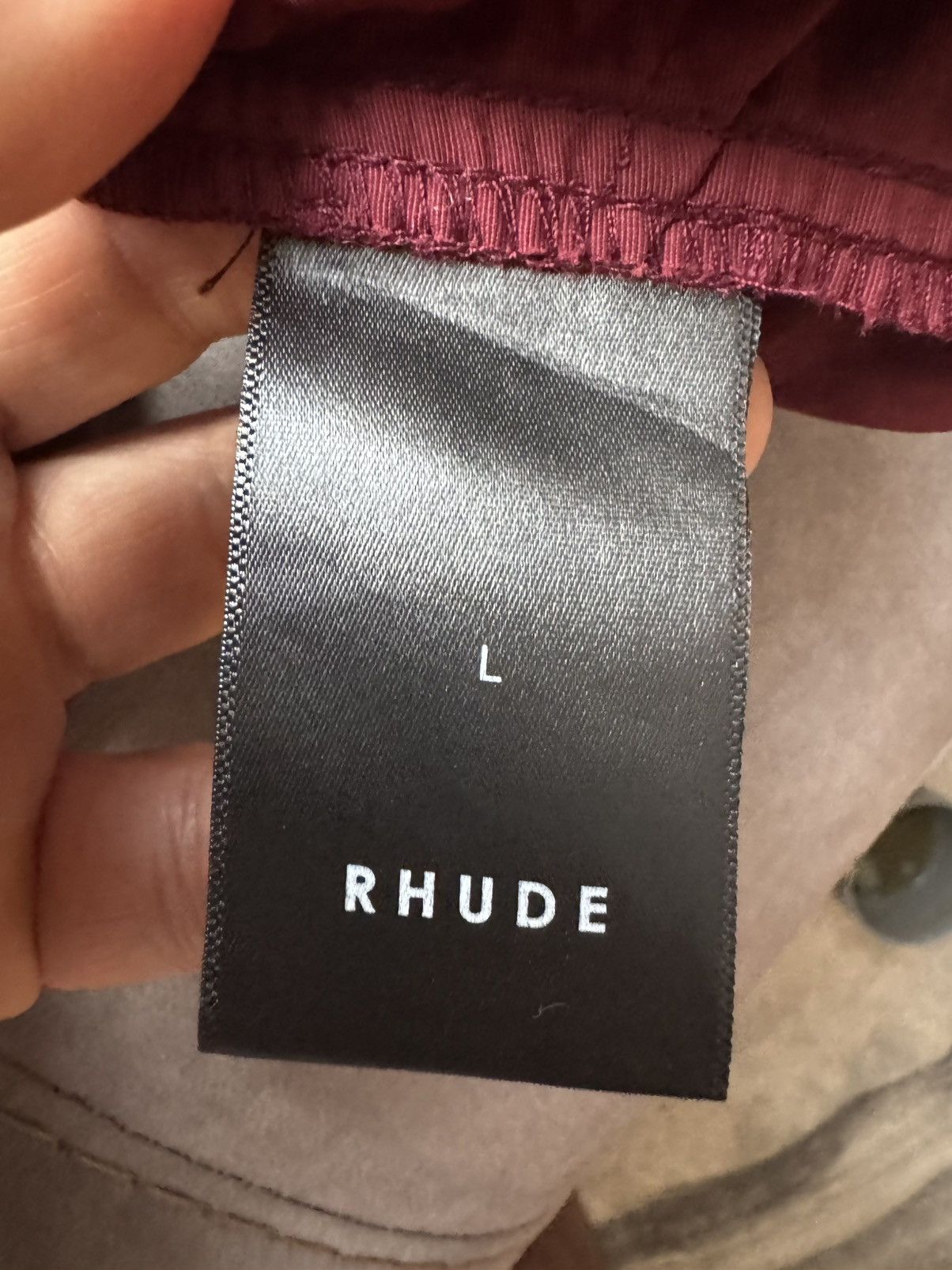Rhude RHUDE men swim shorts sizes in photos by tape measure Size US 32 / EU 48 - 11 Thumbnail