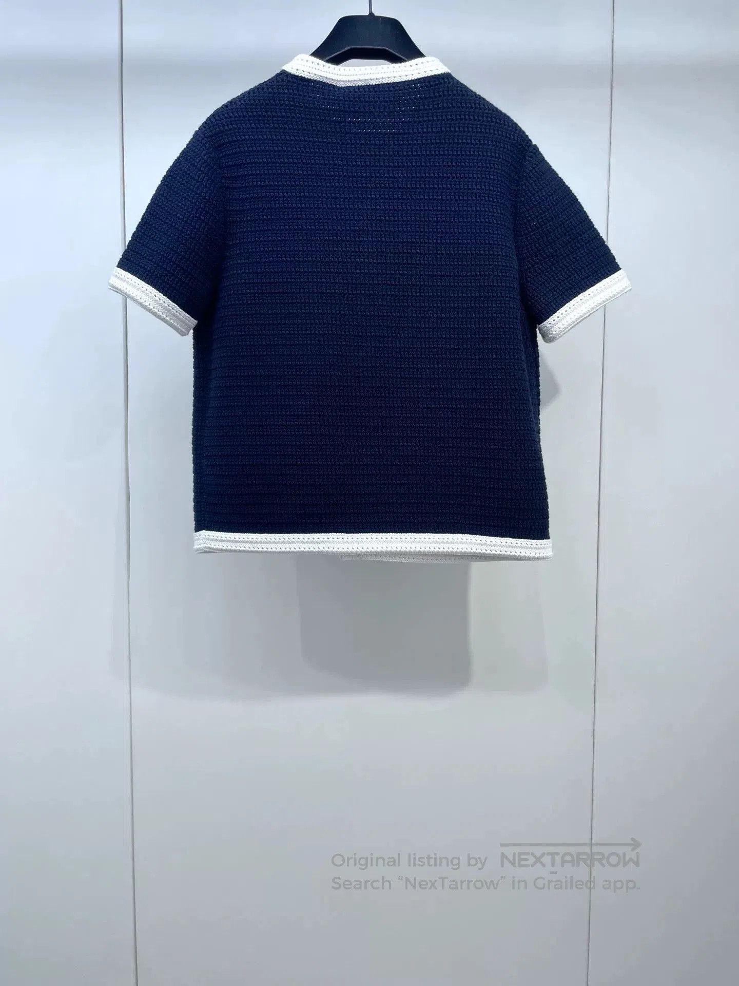 Gucci Gucci Navy Blue Knit Short. Size S / US 4 / IT 40 - 2 Thumbnail