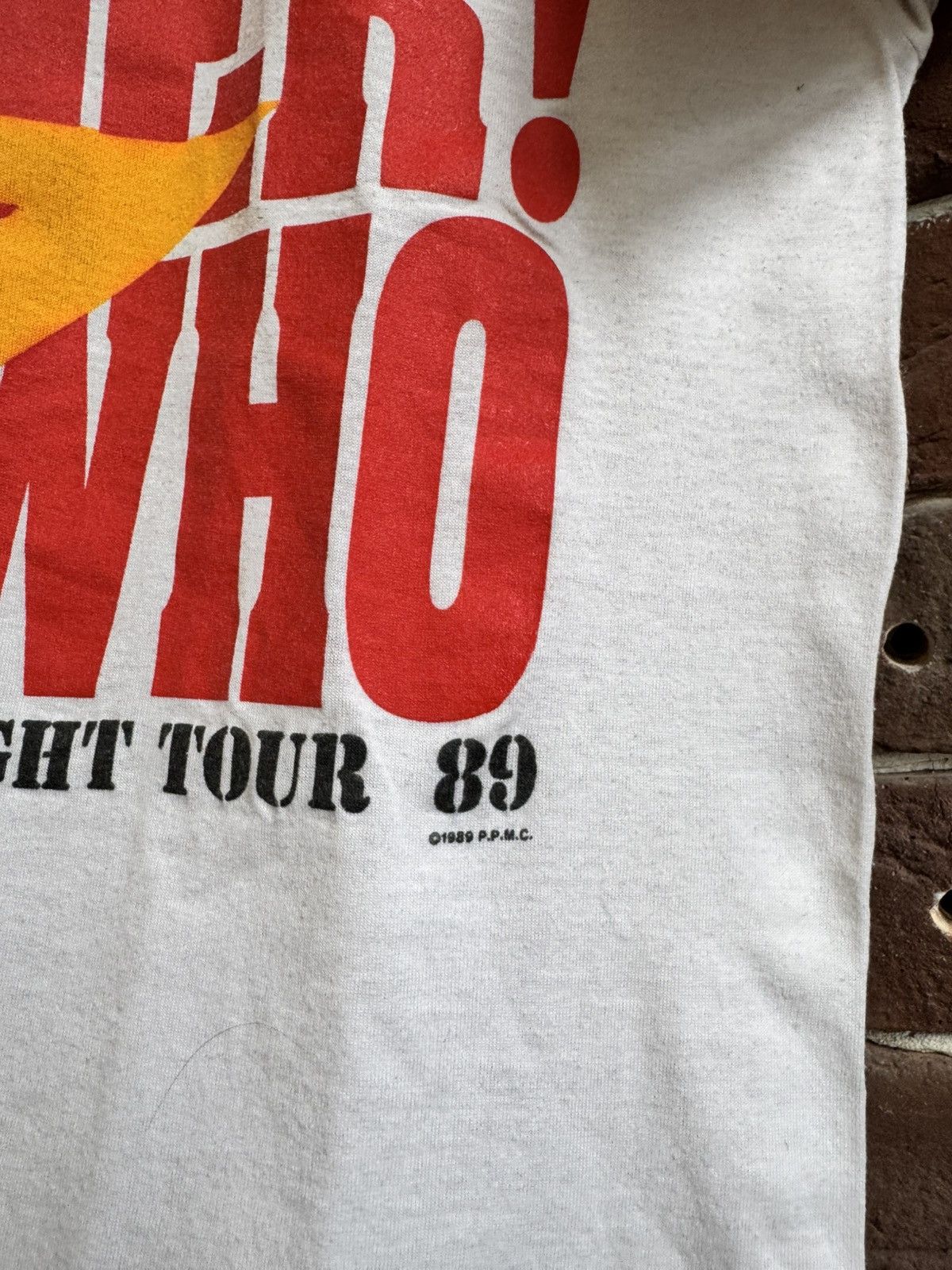 Band Tees Vintage 1989 Danger The Who Rock Band Tee 80s The Kids Are M Size US M / EU 48-50 / 2 - 4 Thumbnail