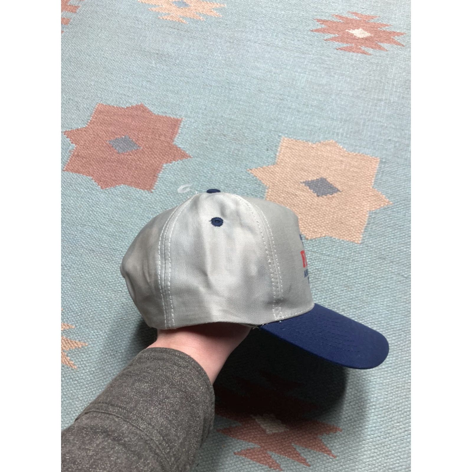 Vintage VINTAGE Unbranded Snapback Hat Beige Florida all I got was this stinking cap funny novelty Mens Adjustable Cap Size ONE SIZE - 7 Thumbnail