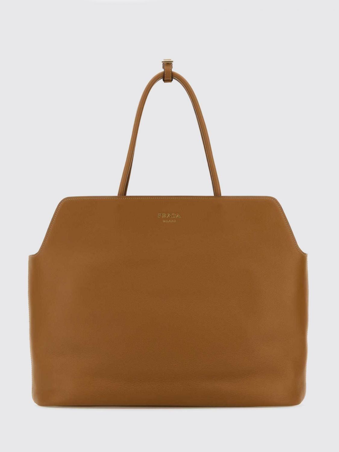 Prada Prada Tote Bag Woman Brown Size ONE SIZE - 1 Preview