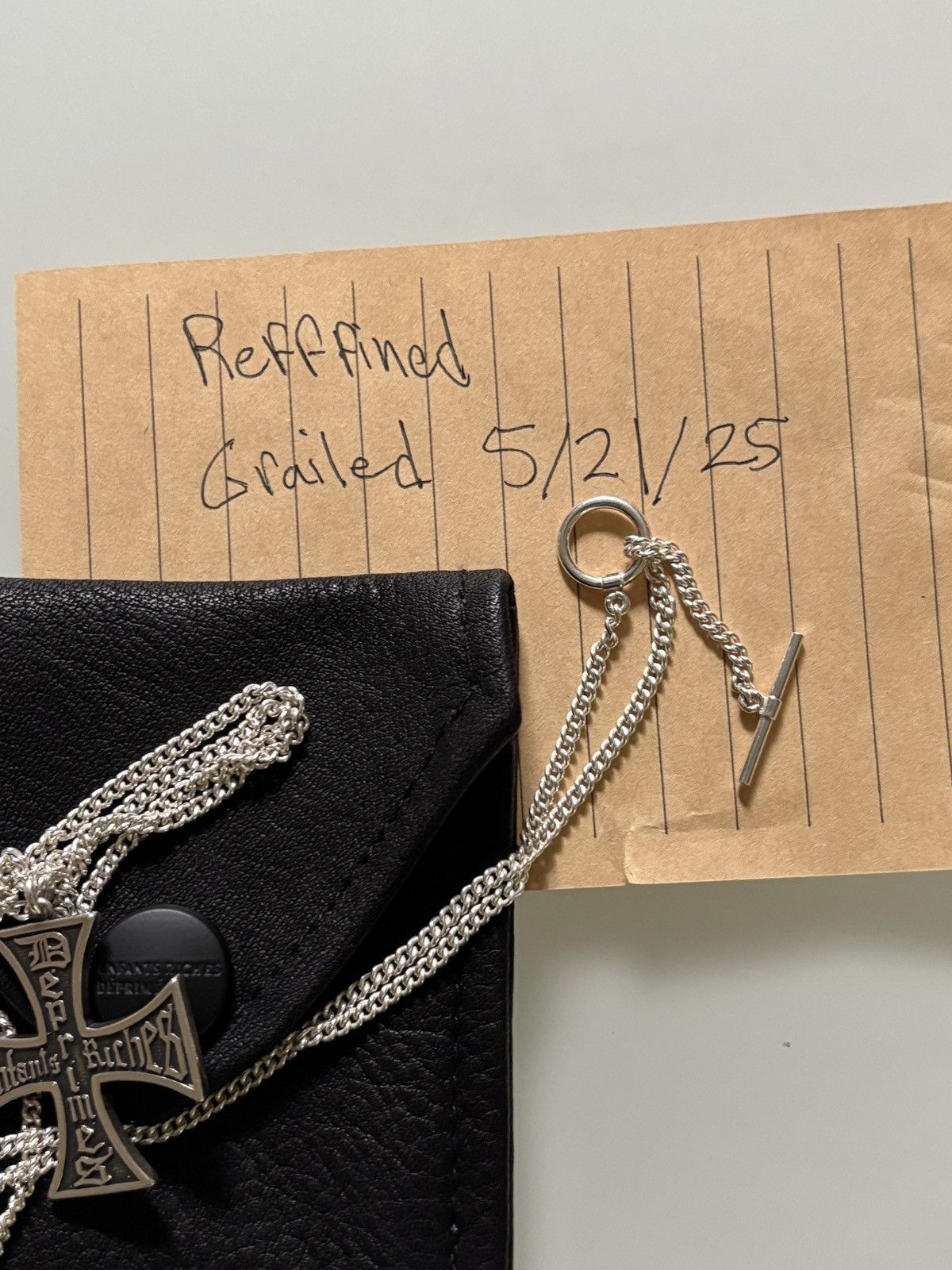 Rare Designer Y2K 1017 ALYX 9SM Transparent Chain Necklace