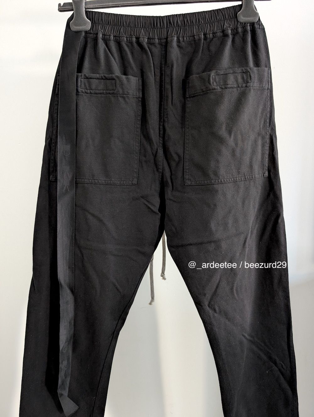 Rick Owens *NEW* GIMP EYELET BERLIN SWEATPANTS RIG MID-WEIGHT S $830 Size US 30 / EU 46 - 7 Thumbnail