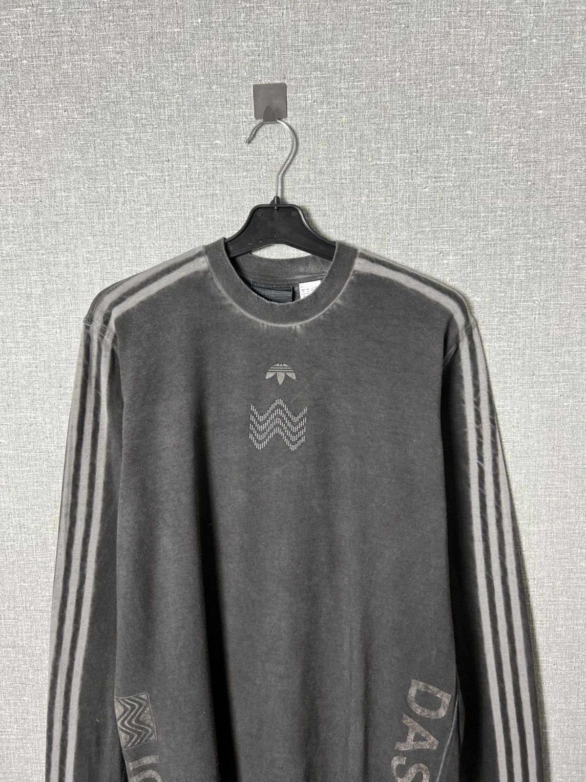 Adidas × Alexander Wang Alexander Wang Adidas Alt Dimension Washed Gray Long Sleeve Size US S / EU 44-46 / 1 - 3 Thumbnail