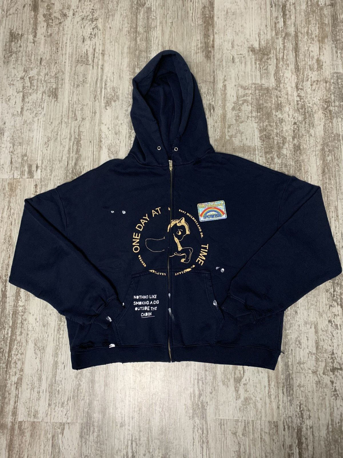 トップス Paly Hollywood Hoodie STONES NO EXPECTATIONS ZIP HOODIE - Paly Hollywood