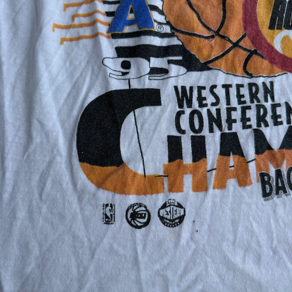 NBA × Vintage 1995 Houston Rockets Western Champs Vintage Graphic Tee NBA Size US M / EU 48-50 / 2 - 6 Thumbnail