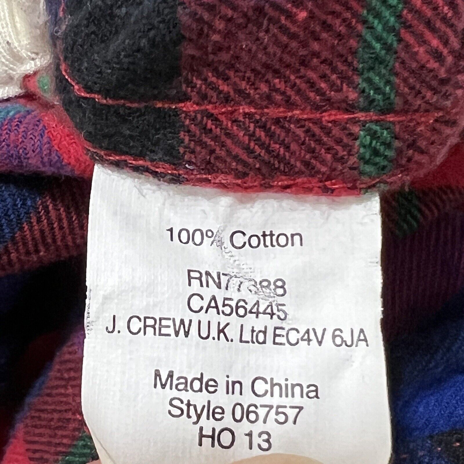 J.Crew J. Crew Medium Flannel Pajama Set Button Up Shirt Pants Size US M / EU 48-50 / 2 - 4 Thumbnail
