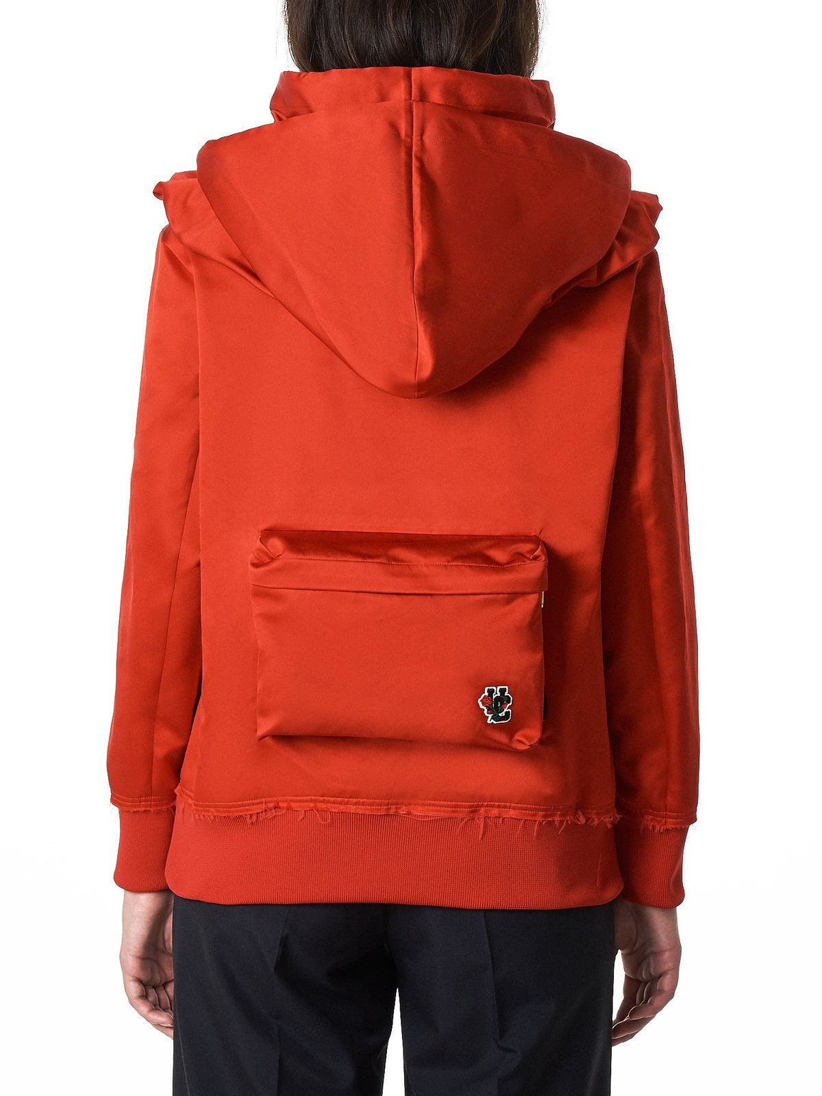 Japanese Brand × Undercover Undercover Double Hood Back Pocket Pull Over Silk Hoodie Size US M / EU 48-50 / 2 - 2 Thumbnail
