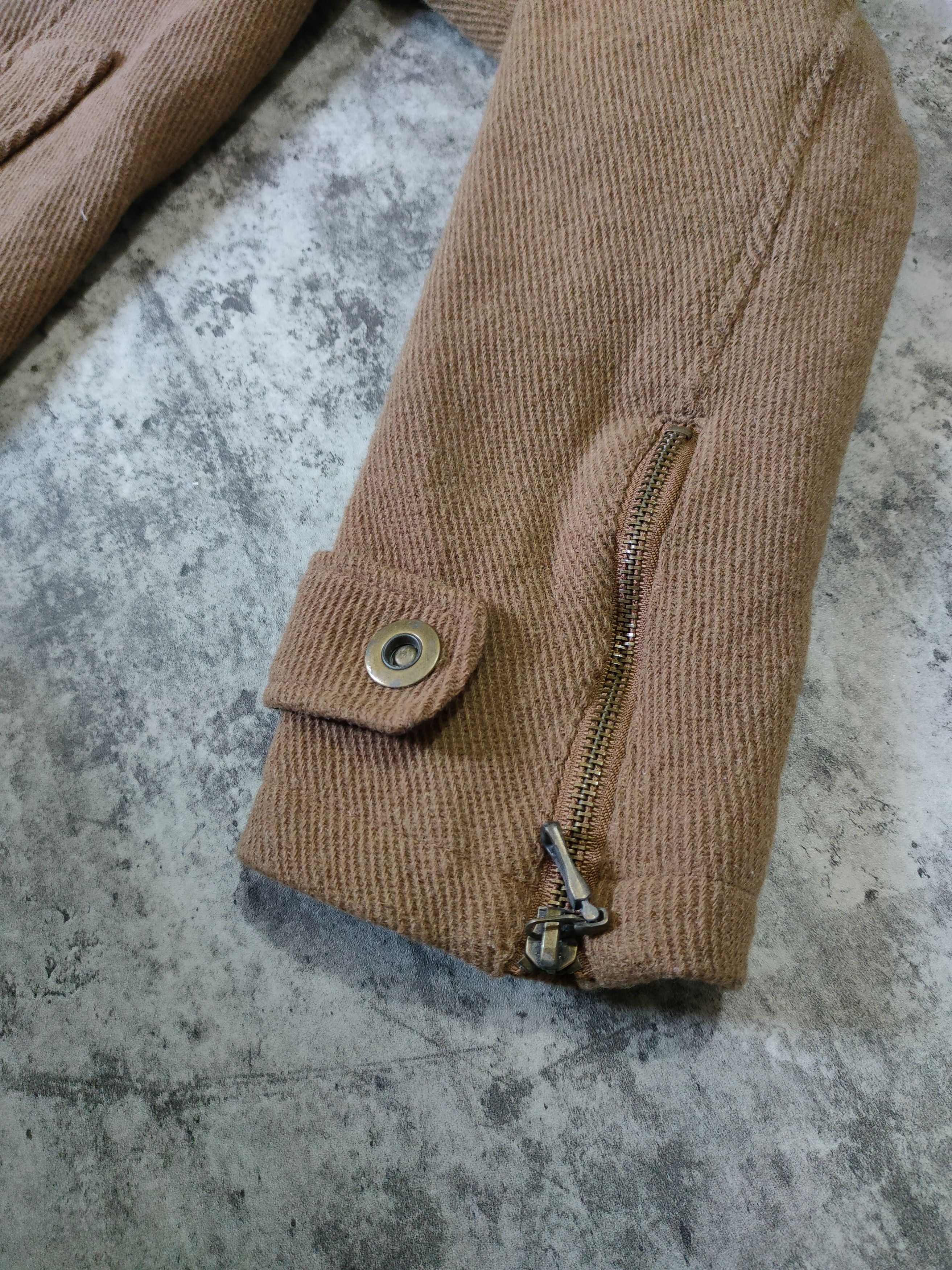 Semantic Design duffle jacket fur hoodie