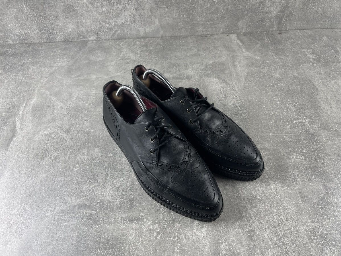 Marc by Marc Jacobs Marc by Marc Jacobs Leather Creeper Shoes Thick Rubber Sole Size US 11 / IT 41 - 3 Thumbnail
