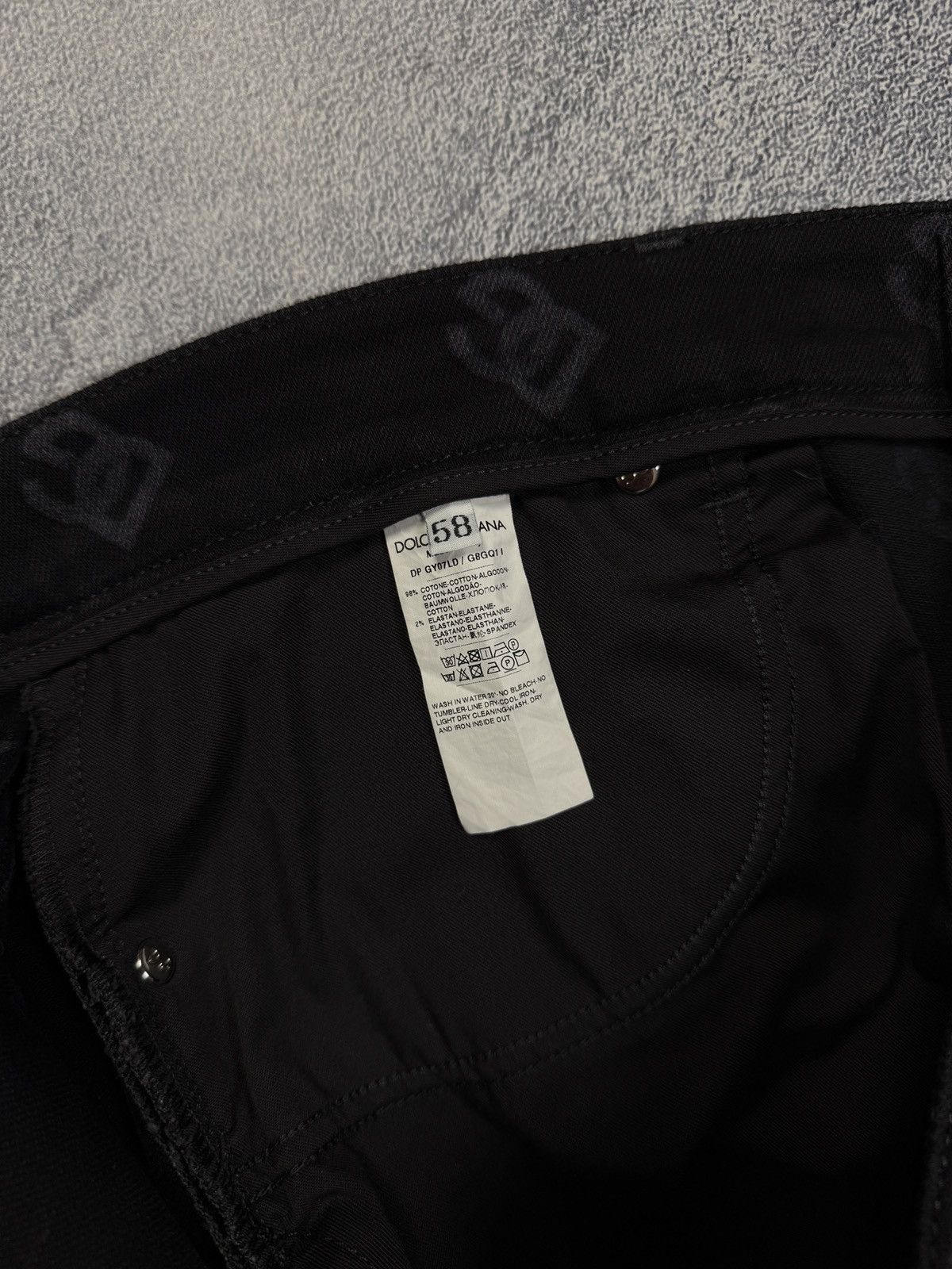Dolce & Gabbana Monogram Dolce & Gabanna Arhive Luxury Jeans Size US 42 / EU 58 - 11 Thumbnail