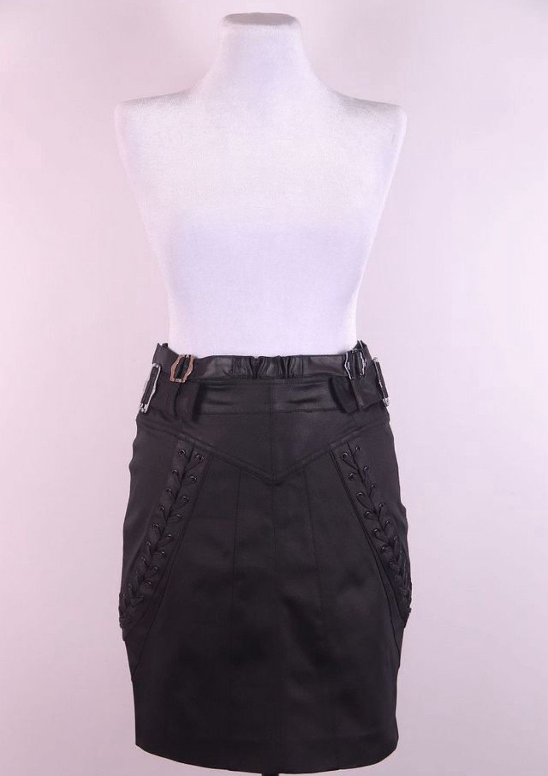 Dior Christian Dior Galliano 2003 Rockstar Cowboy Western Skirt Size 28" / US 6 / IT 42 - 2 Thumbnail