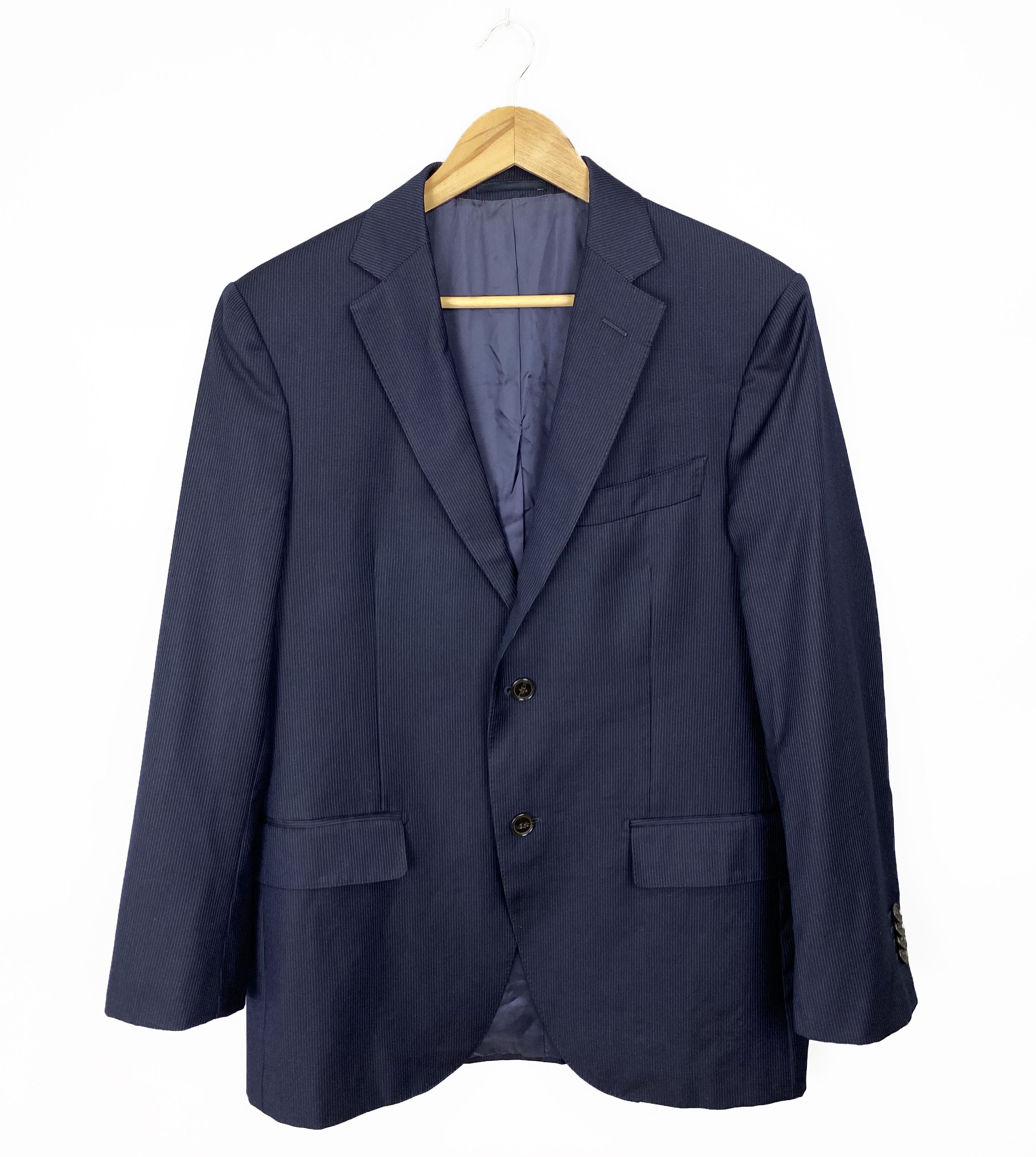 Suitsupply SUITSUPPLY Pure Wool Striped Blazer Size UK38S Size 38S - 1 Thumbnail