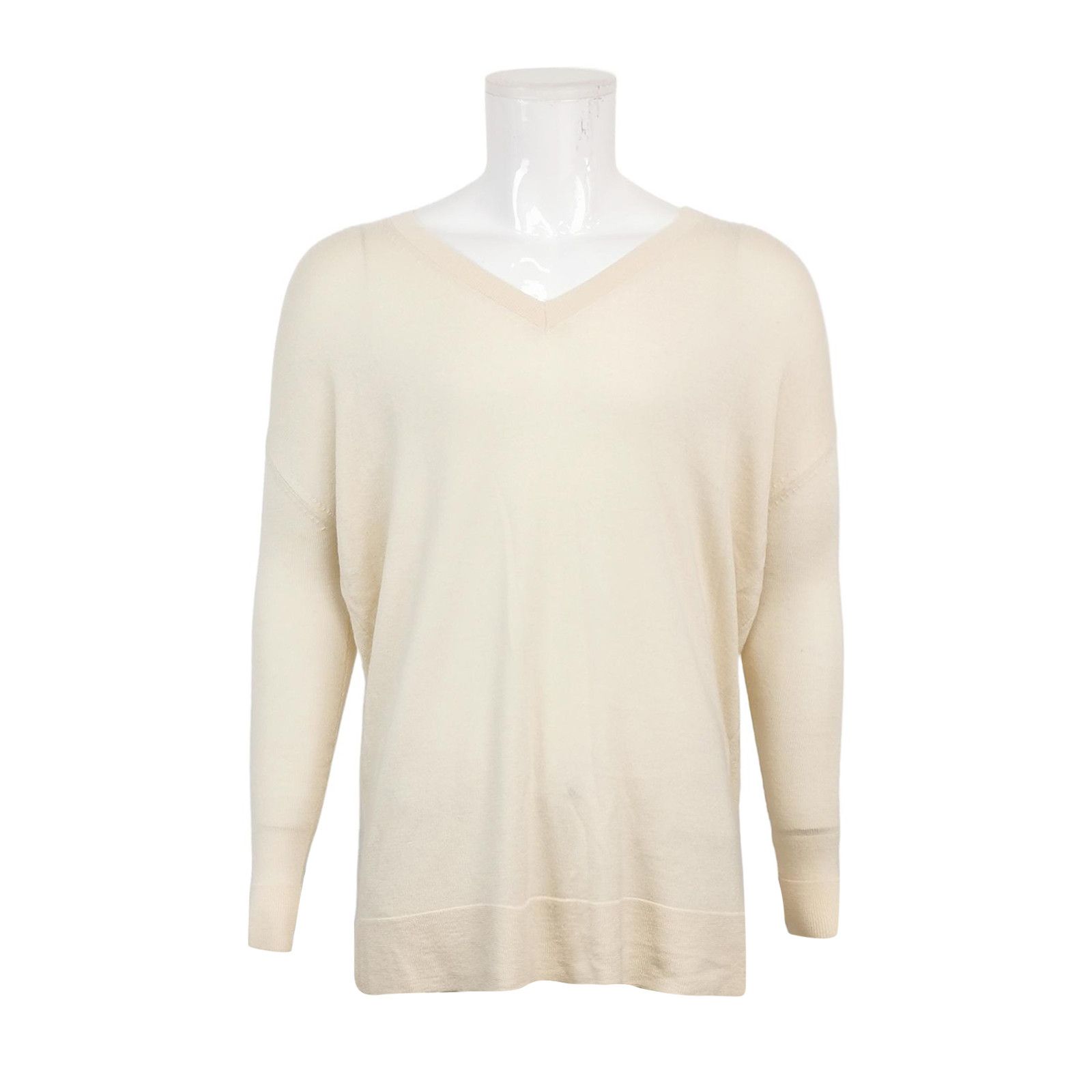 The Row The Row Cashmere Silk V-Neck Sweater XS Size XS / US 0-2 / IT 36-38 - 1 Thumbnail