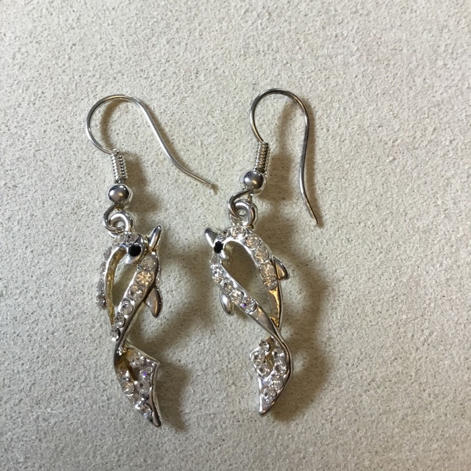 Other Silver Dolphin Earrings Size ONE SIZE - 3 Thumbnail