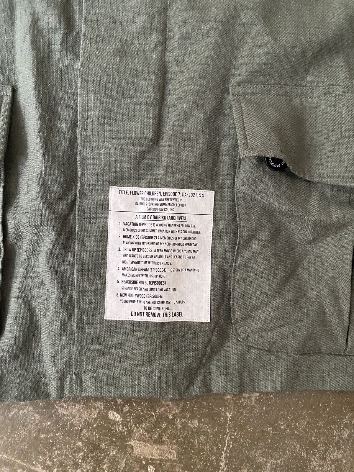 Japanese Brand Dairiku Wool Ripstop Military Fatigue Jacket Kapital Visvim Size US XL / EU 56 / 4 - 6 Thumbnail