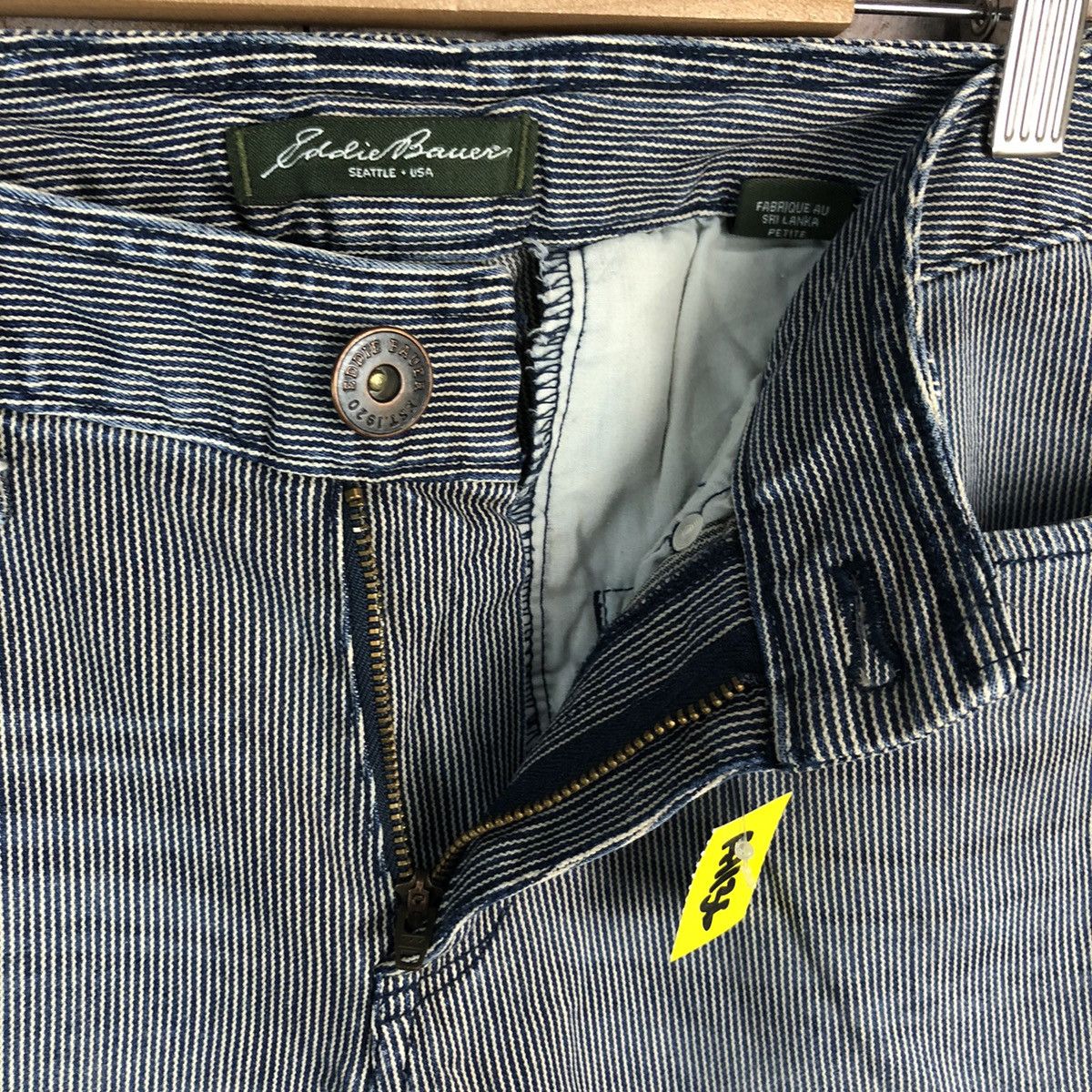Eddie Bauer Eddie Bauer Blue Stripe Casual Pants #A1136 Size US 27 - 13 Thumbnail