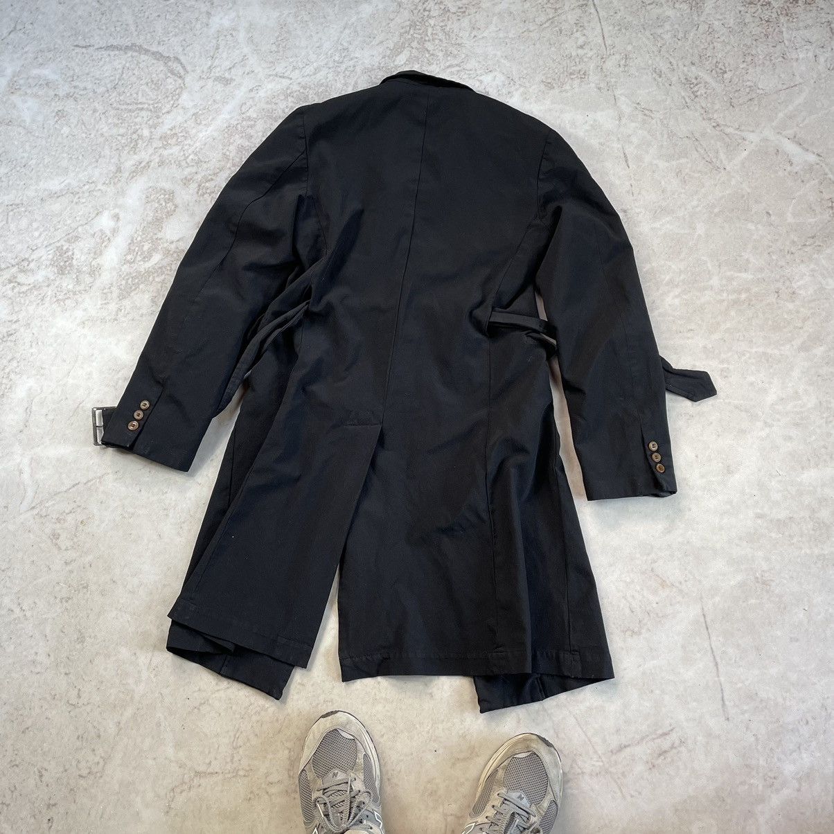 Comme des Garcons × Comme des Garcons Homme Plus Comme Des Garcons 90s Japan Dyed Trench Coat Jacket Size L / US 10 / IT 46 - 16 Thumbnail