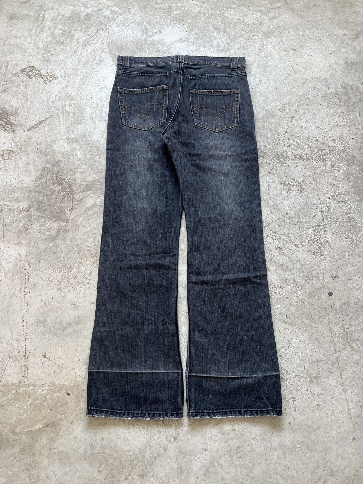 Japanese Brand Vintage Freebeat Diag Flared Pants Size US 33 - 11 Thumbnail