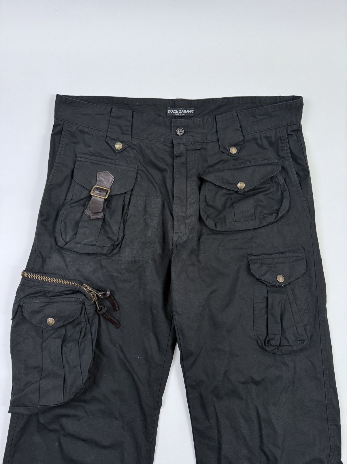 Dolce & Gabbana S/S 2003 Hunting Cargo Trousers Size US 36 / EU 52 - 2 Thumbnail