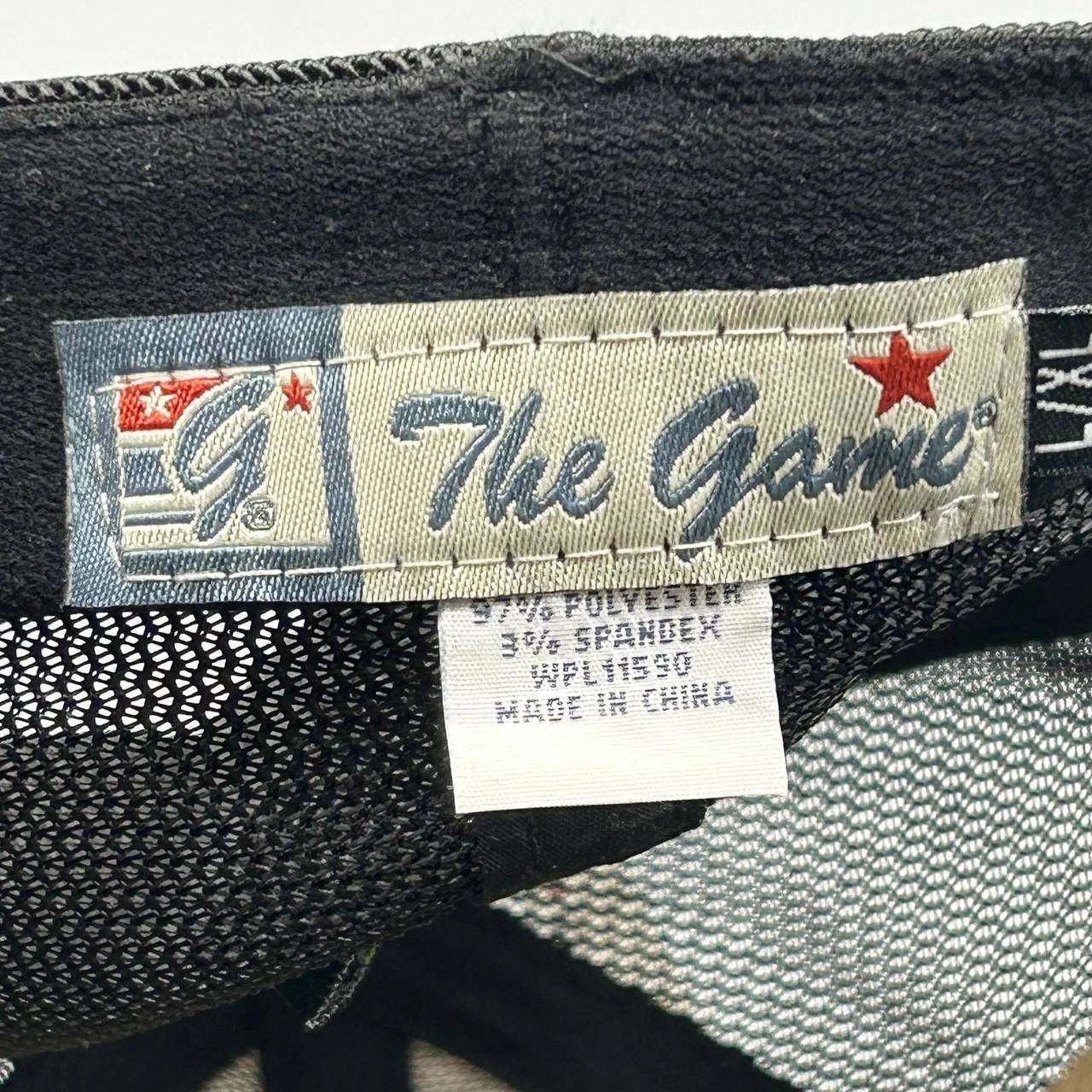 The Game Denver Colorado Trucker Hat Men L-XL Gray Stretch Fitted Size ONE SIZE - 7 Thumbnail
