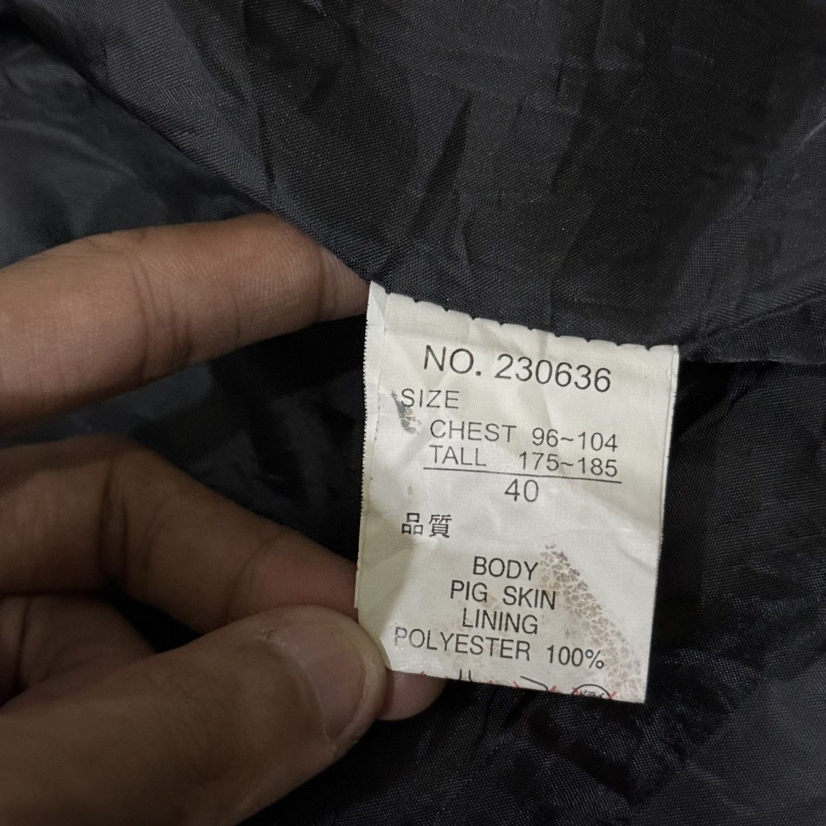 If Six Was Nine Vtg Small Parts Undercover Inspired Pigskin Leather Jacket Size US S / EU 44-46 / 1 - 20 Thumbnail